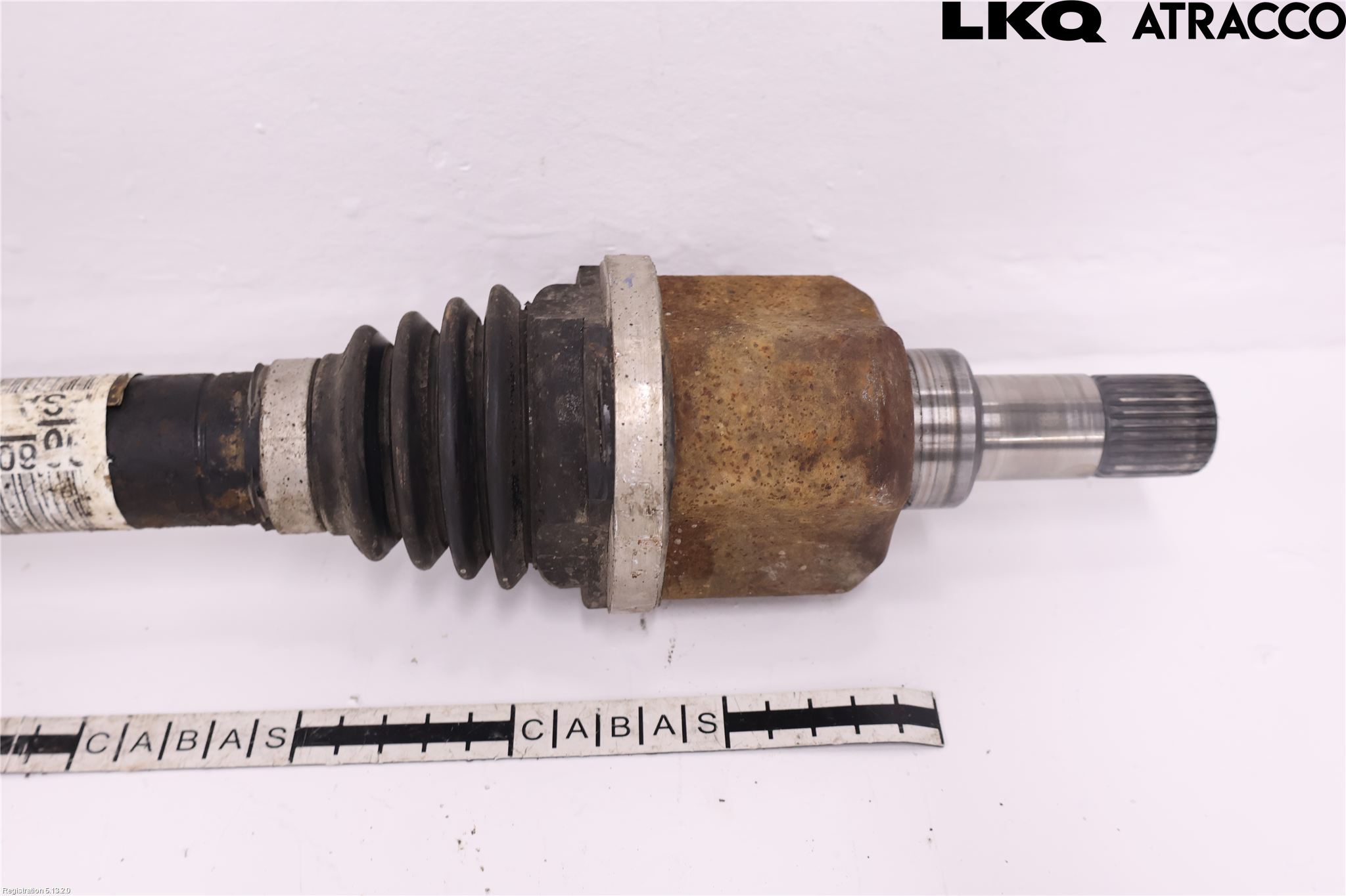 Citroen BERLINGO 08-18 Drivaxel Fram Vänster