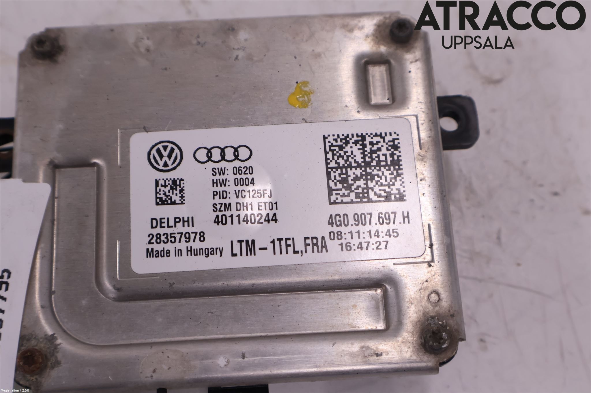 Volkswagen VW PASSAT 15-19 Styrenhet Strålkastare
