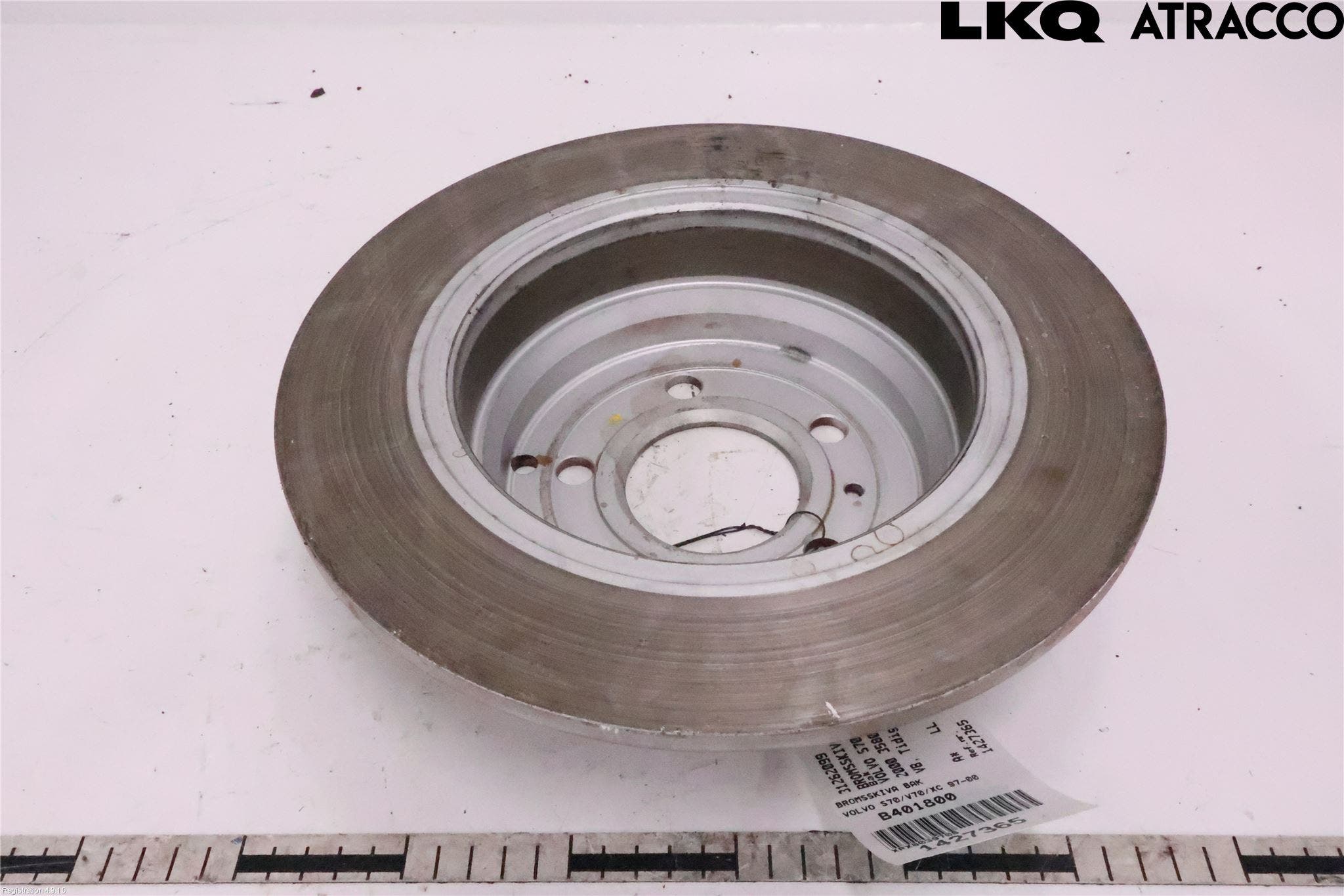 Volvo S70/V70/XC 97-00 Bromsskiva Bak