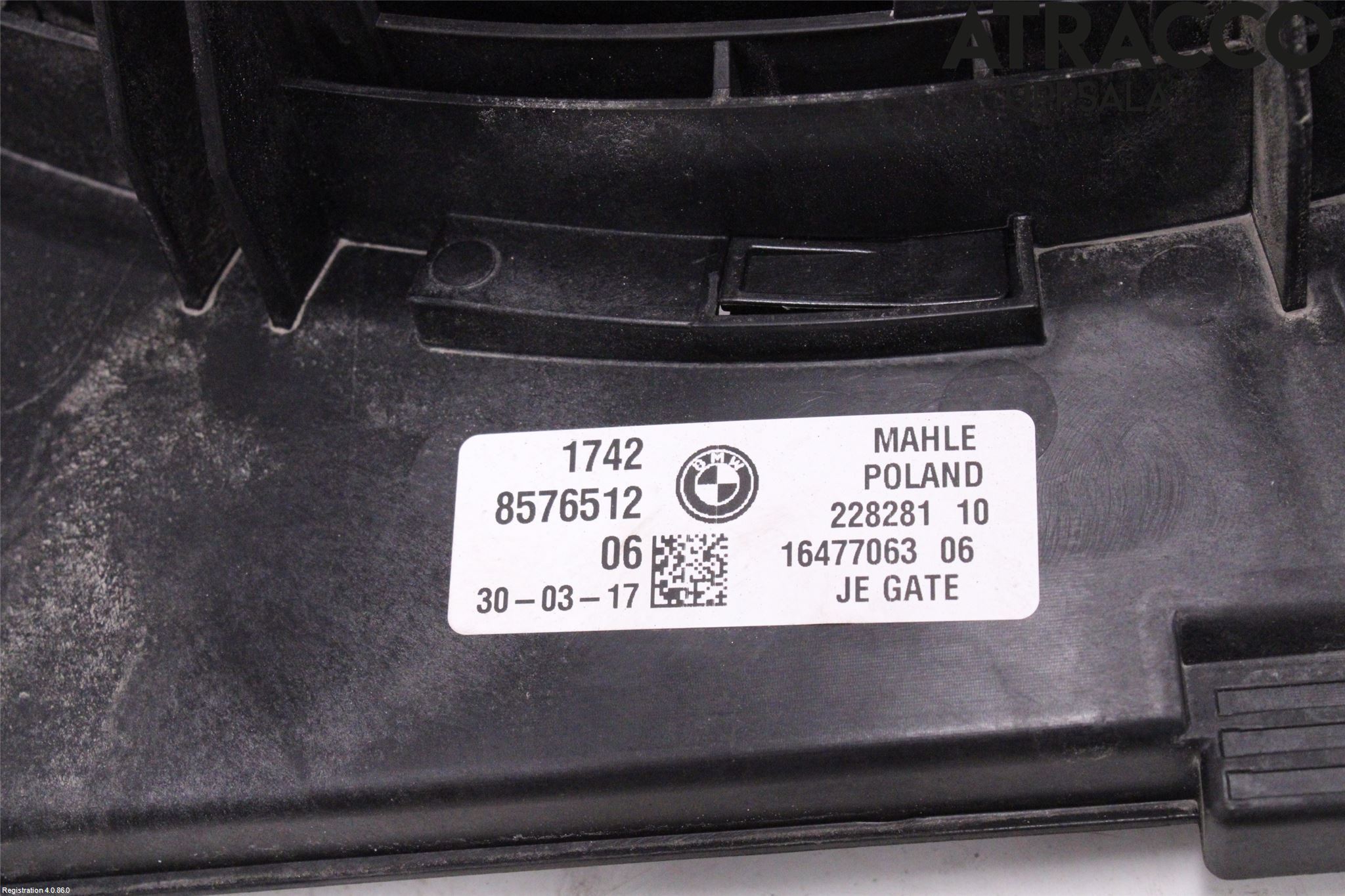 BMW 5 G30/G31/F90 17-23 Kylfläkt El