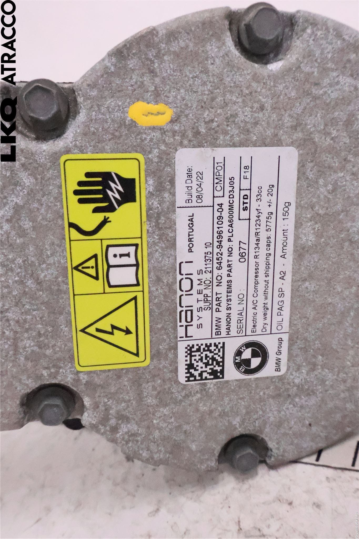 BMW X3 G01 18- Ac Kompressor