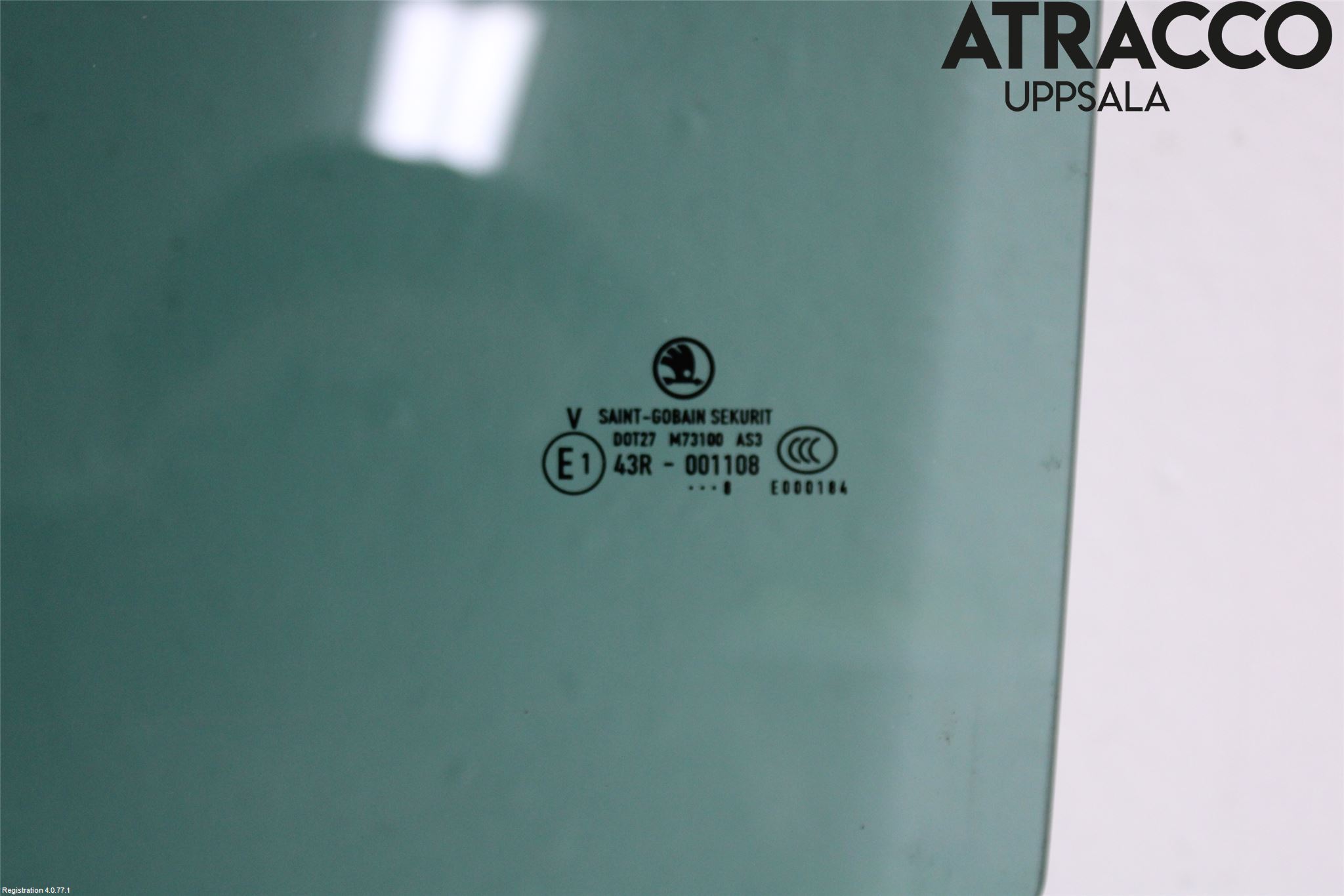 Skoda FABIA 07-14 Dörruta Bak Vänster