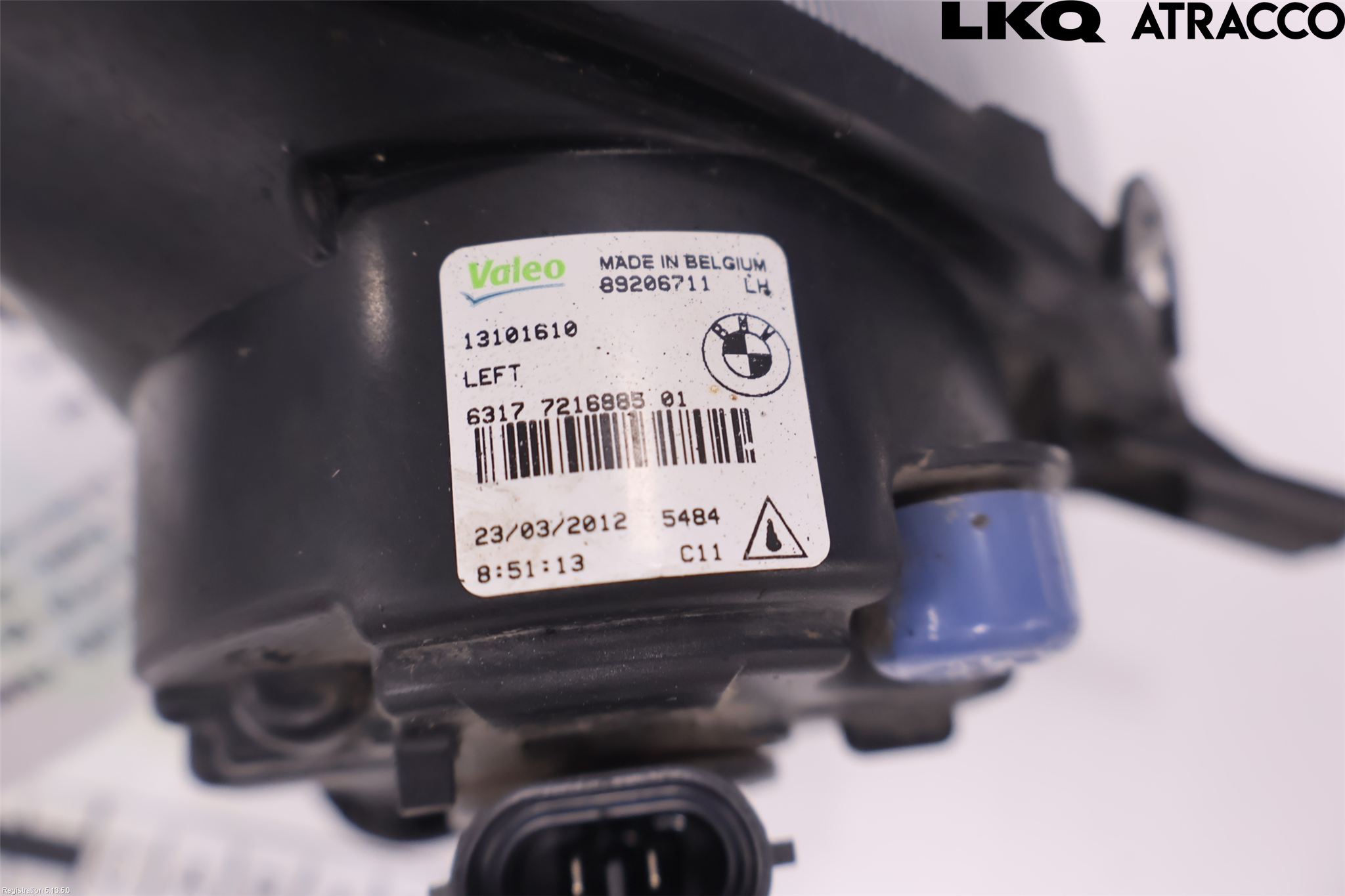BMW 5 F10/F11/F18 09-17 Dimljus-Varselljus Fram