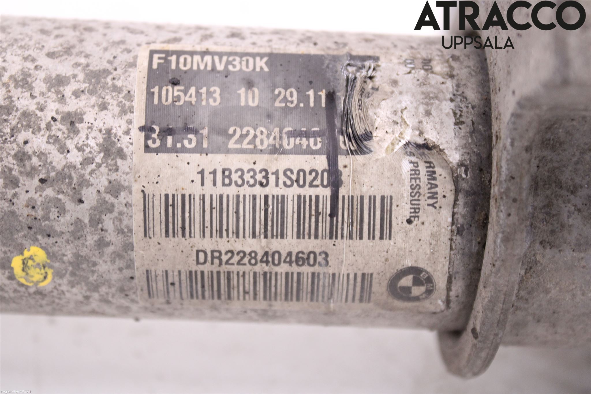 BMW 5 F10/F11/F18 09-17 Fjäderben Fram Höger