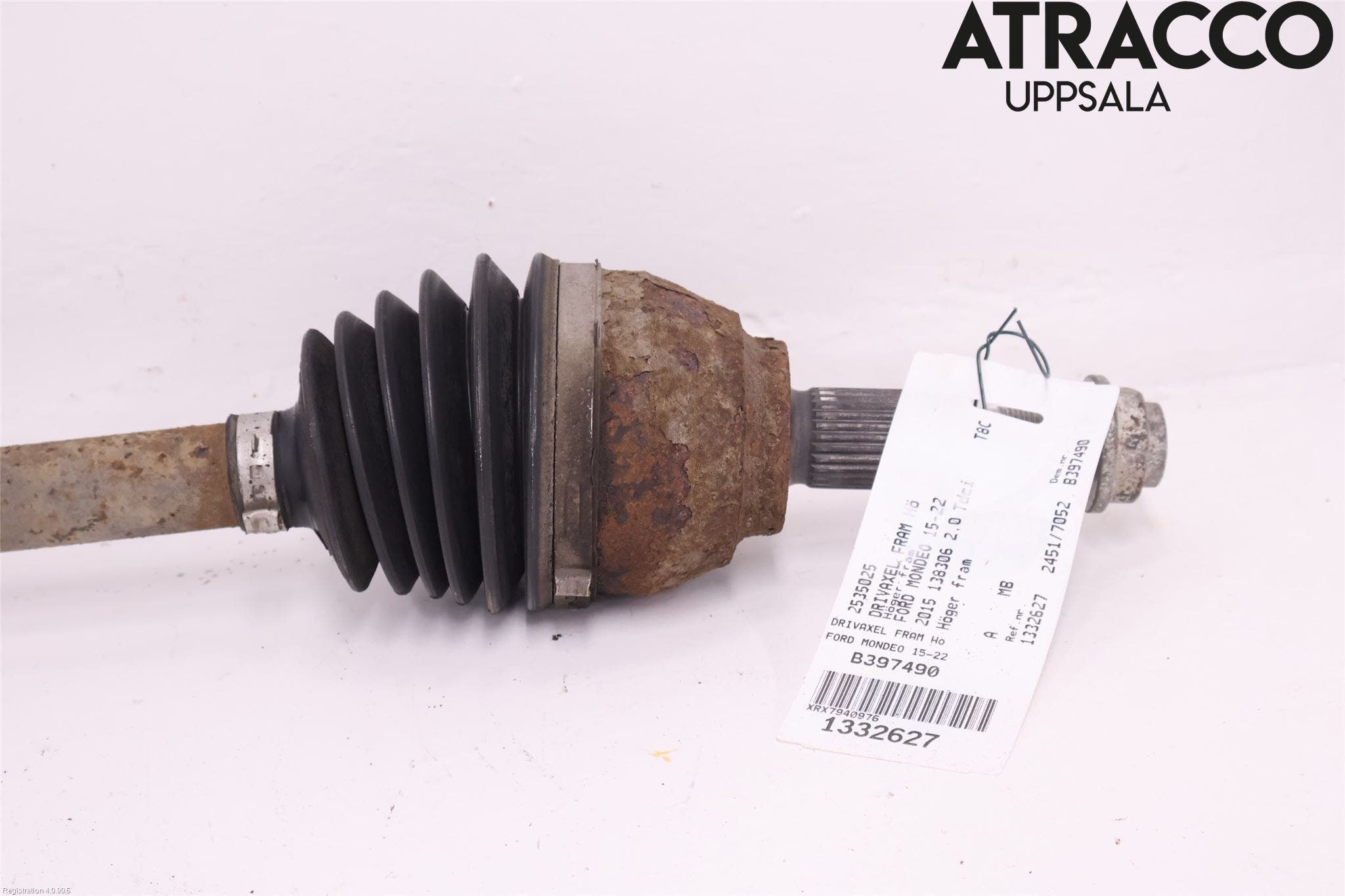 Ford MONDEO 15-22 Drivaxel Fram Höger