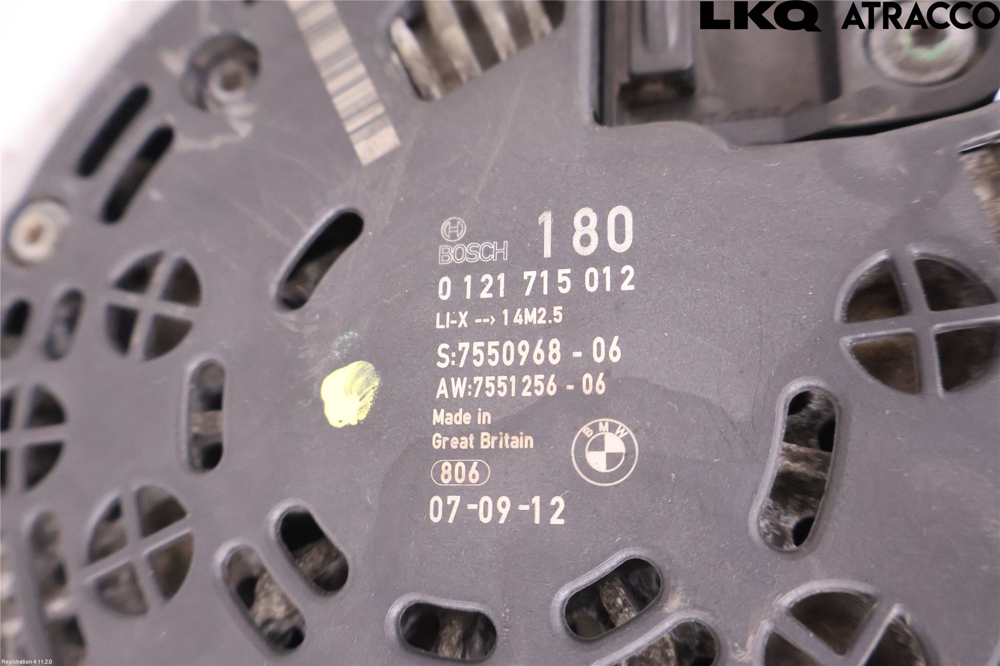 BMW 5 E60/61 Sed/Tou 02-10 Generator