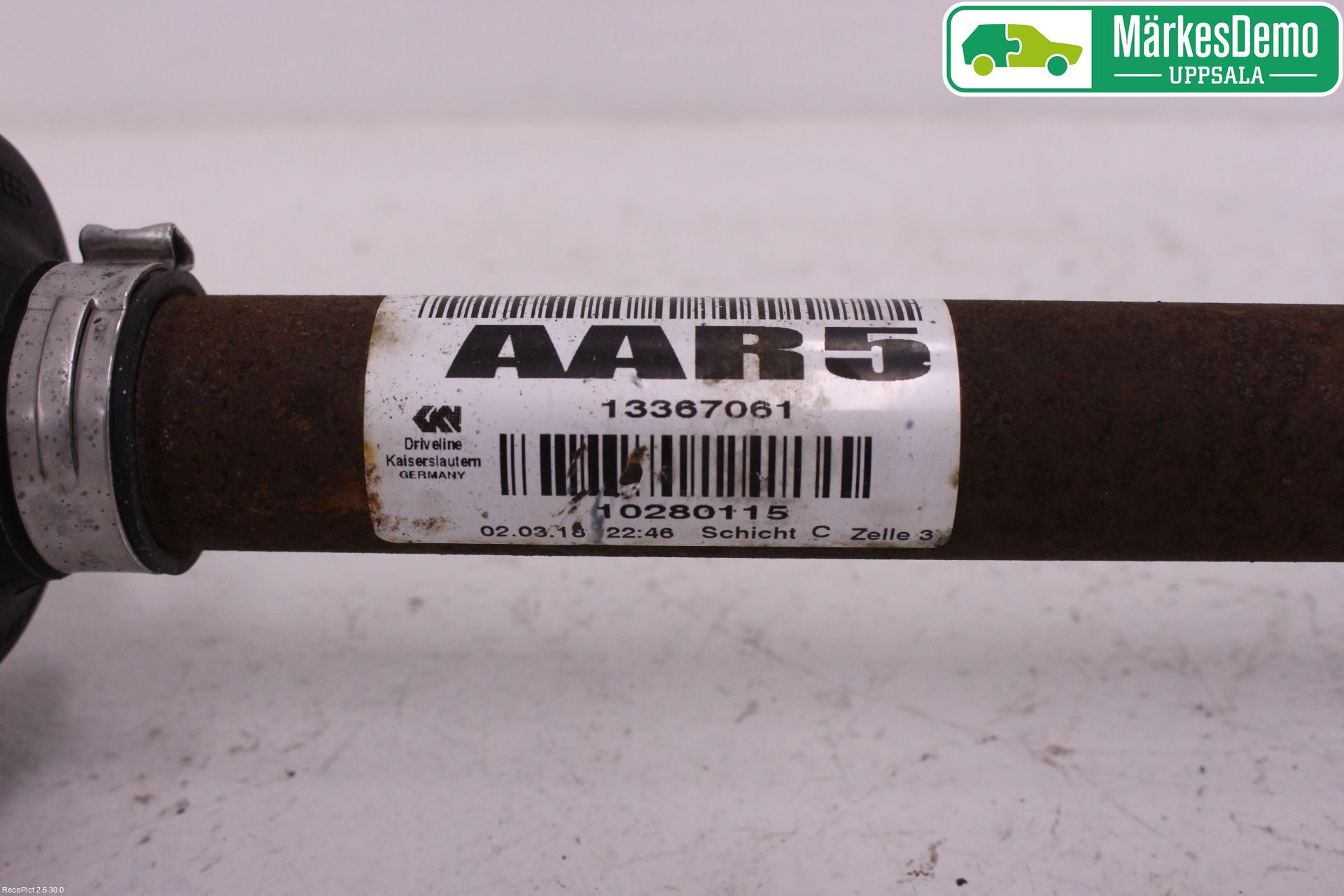 Opel ASTRA K 16-22 Drivaxel Fram Vänster