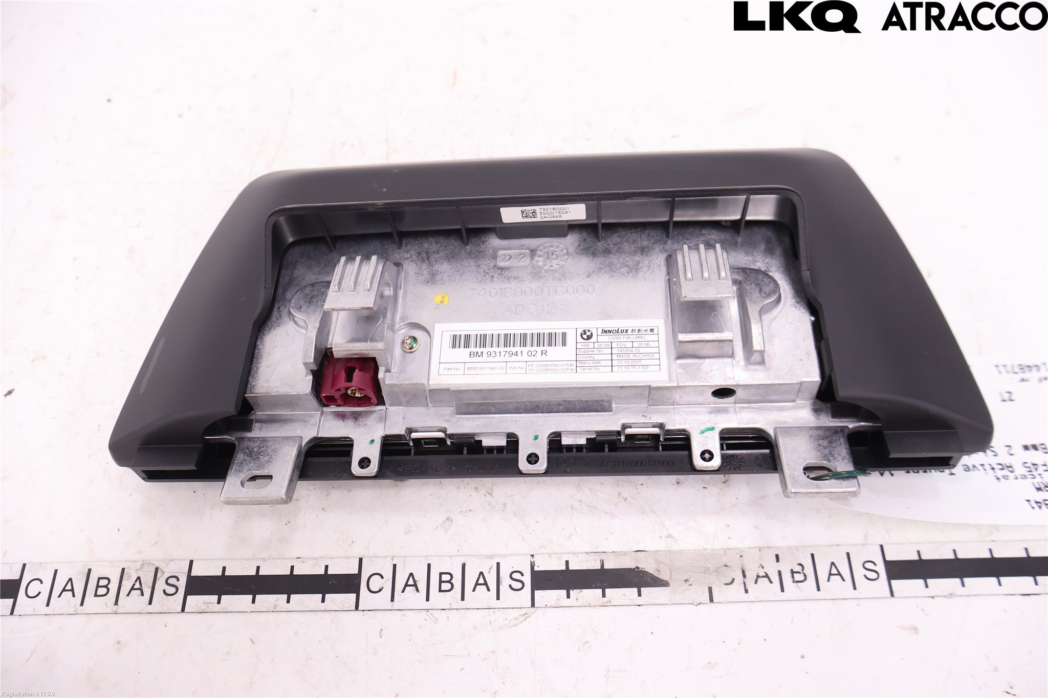 BMW 2 F45 Active Tourer 14-21 Bildskärm