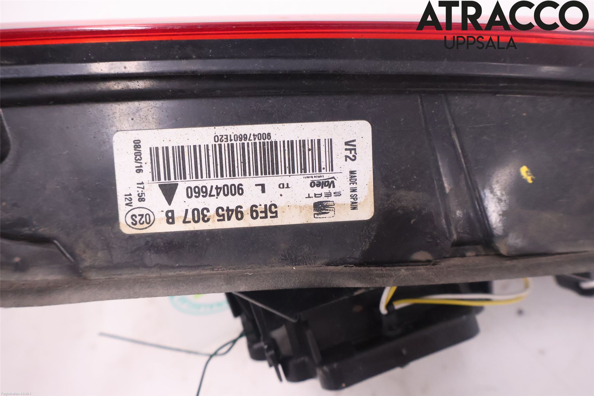 Seat LEON 13-20 Bakljus Lucka Vä