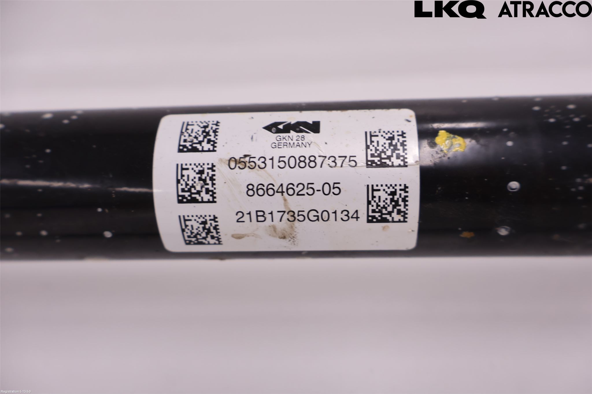 BMW 5 G30/G31/F90 17-23 Drivaxel Bak Vänster