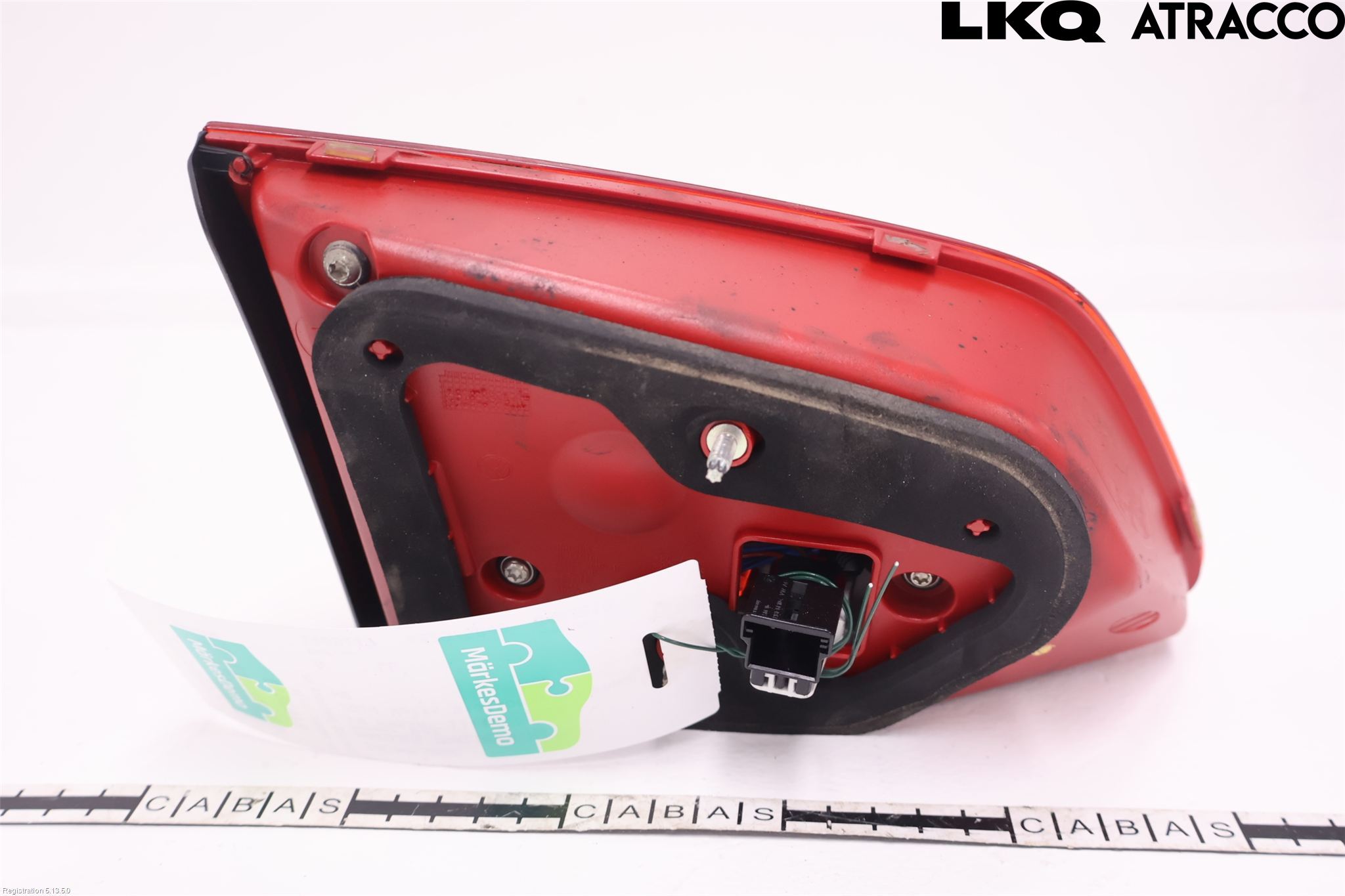 Volkswagen VW PASSAT 11-14 Bakljus Lucka Hö