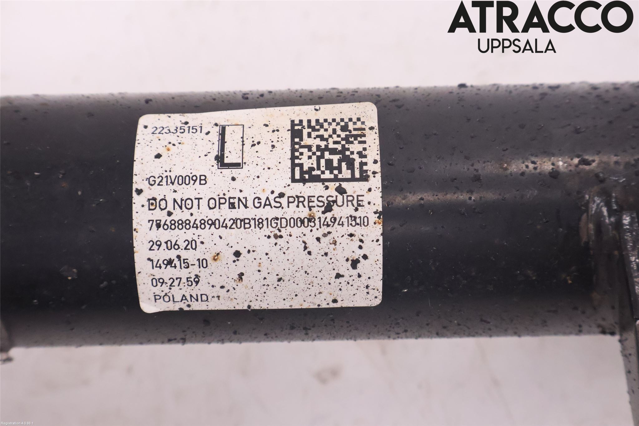 BMW 3 G20/G21/G80/G81 19- Fjäderben Fram Vänster