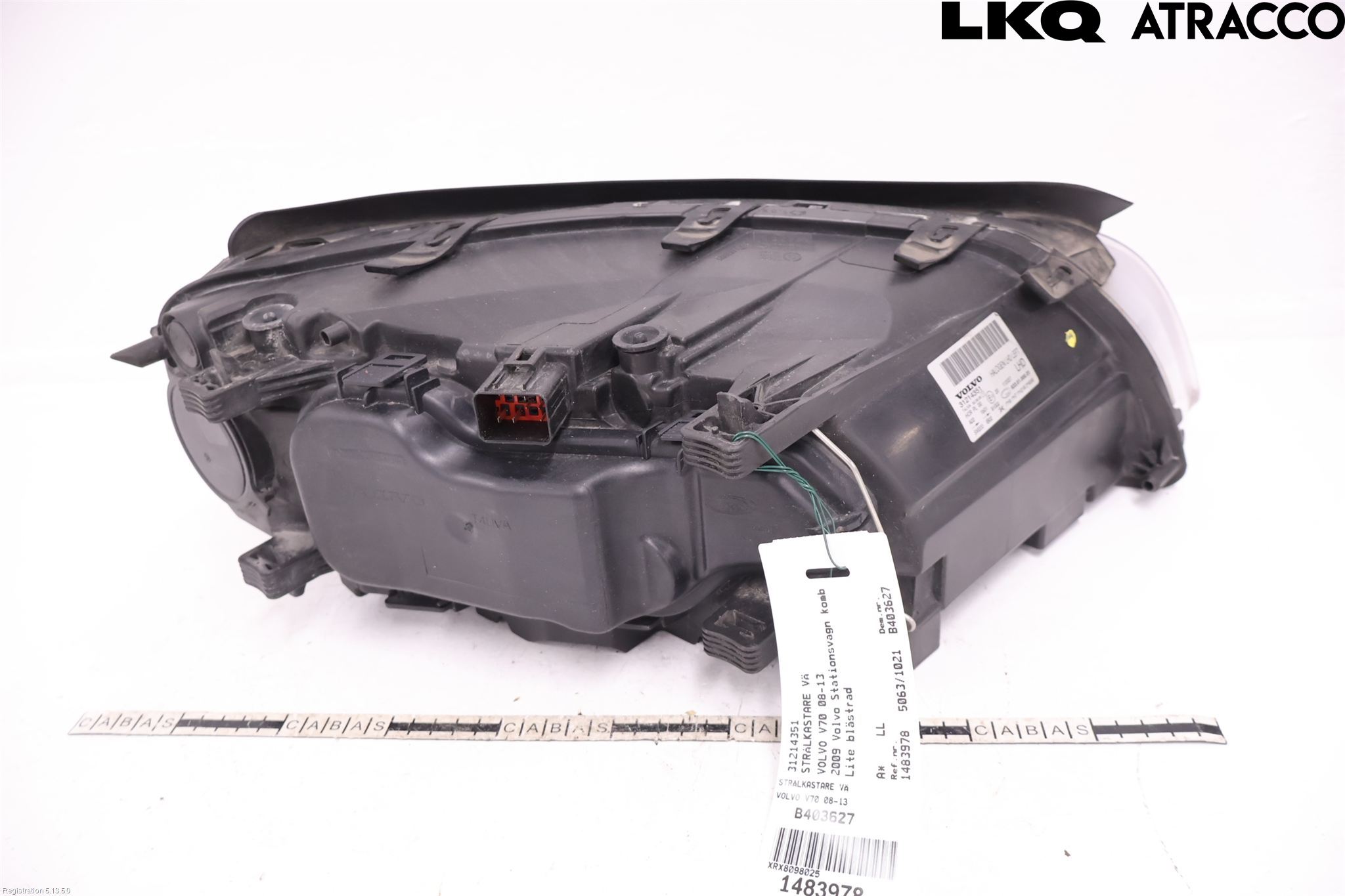 Volvo V70 08-13 Strålkastare Vänster