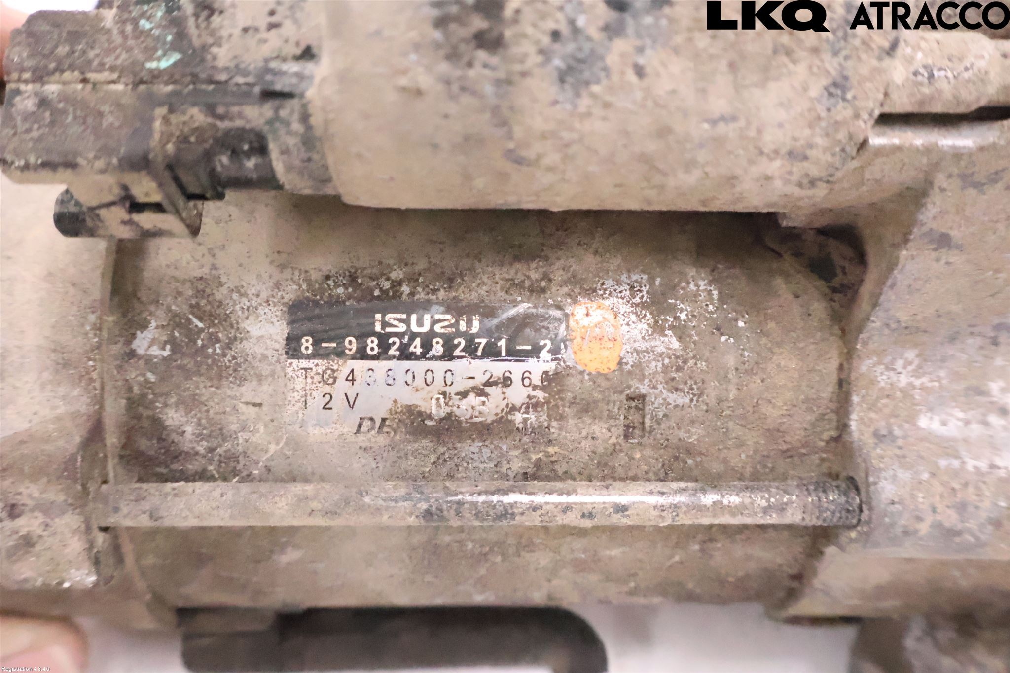 Isuzu D-MAX Startmotor Diesel