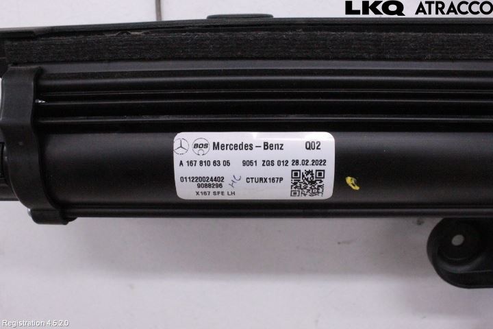 Mercedes-Benz MB GLS-KLASS (X167) 20- Solskydd