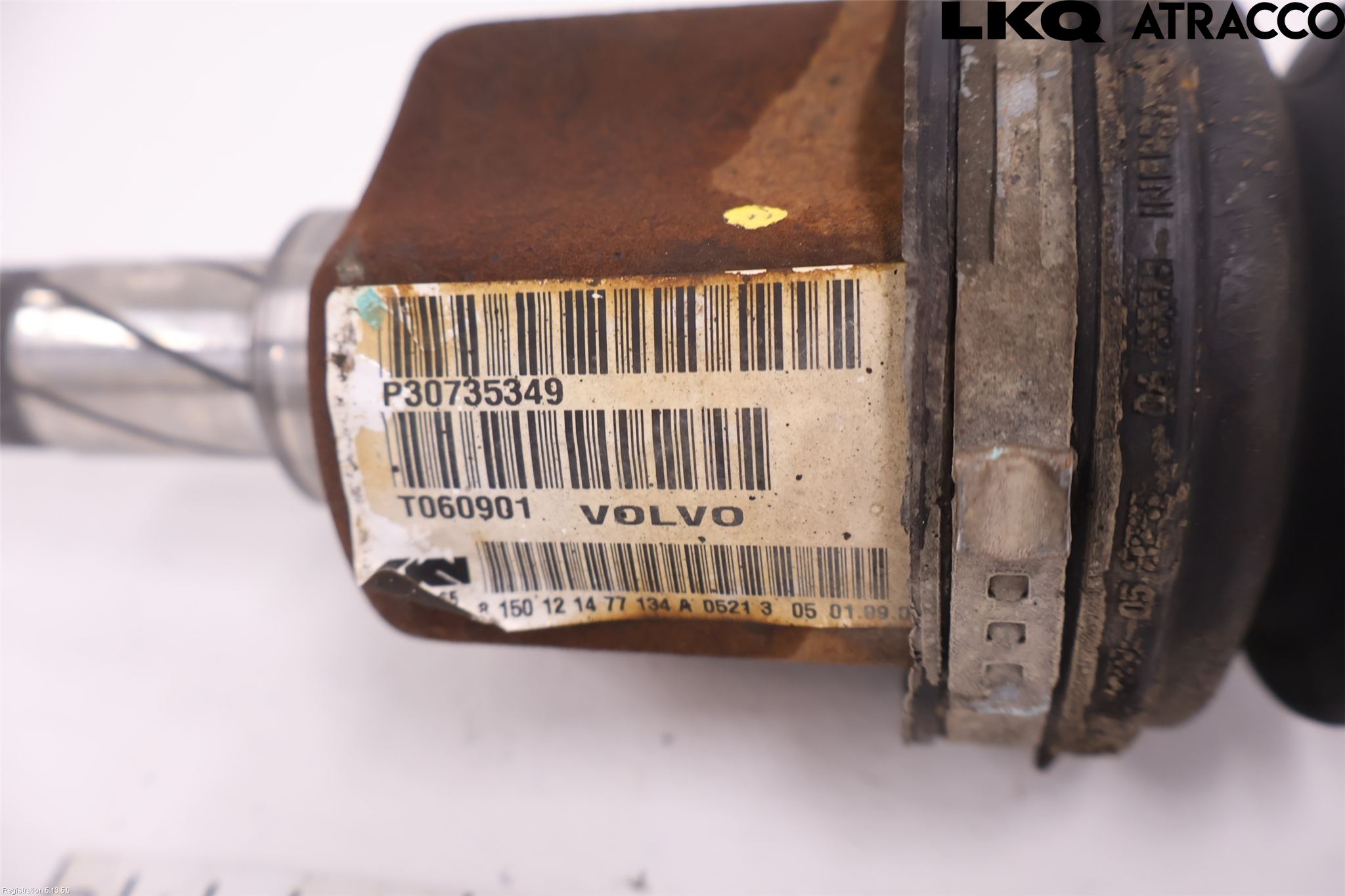 Volvo S60 05-10 Drivaxel Fram Vänster