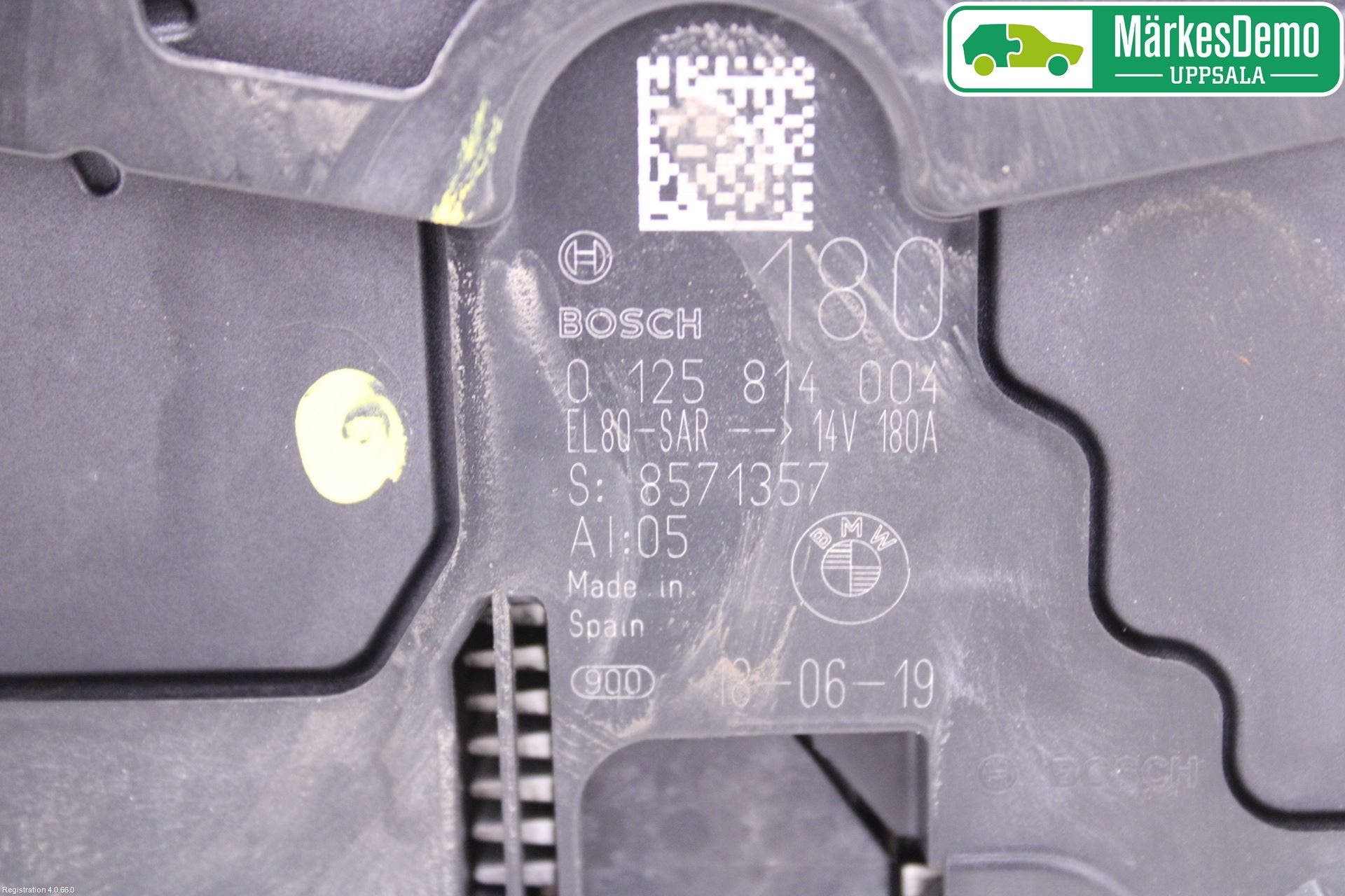 BMW X3 G01 18- Generator