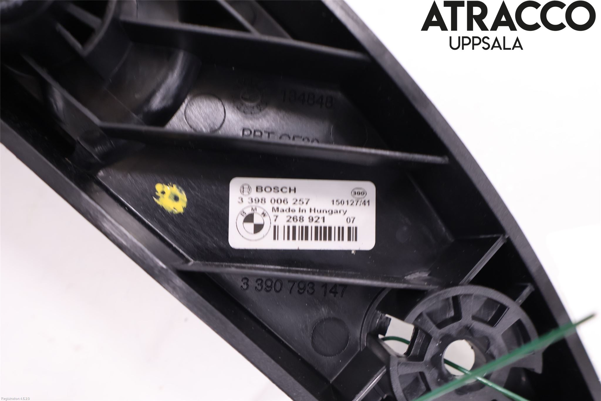 BMW 3 F30/F31/F80 12-19 Torkarmekanism Bakruta