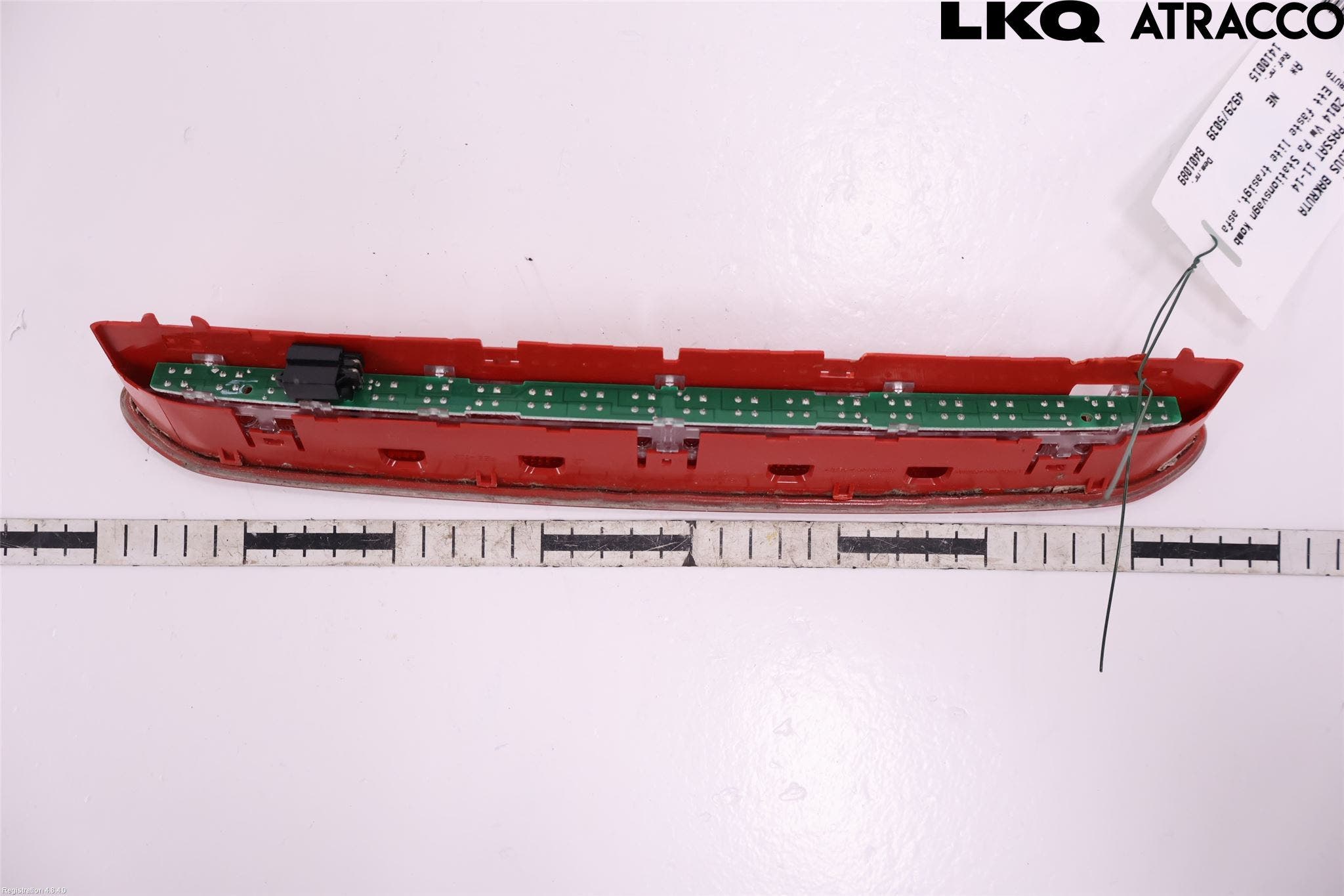 Volkswagen VW PASSAT 11-14 Bromsljus Bakruta