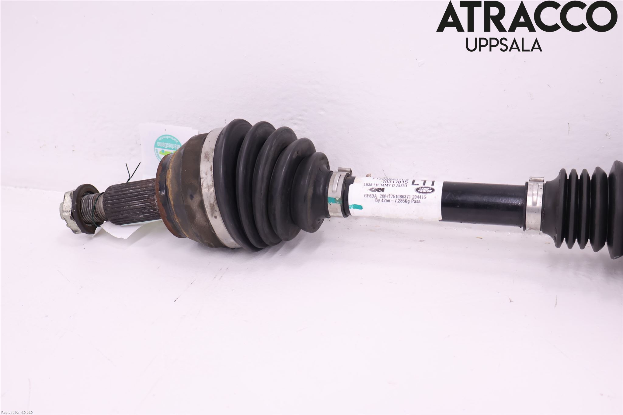 Landrover LAND ROVER DISCOVERY 4 10-16 Drivaxel Fram Vänster