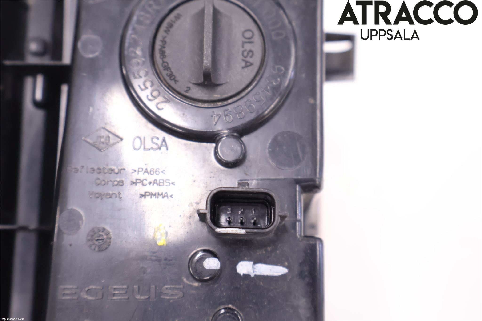 Opel VIVARO 15-19 Dimljus/Reflex Bak