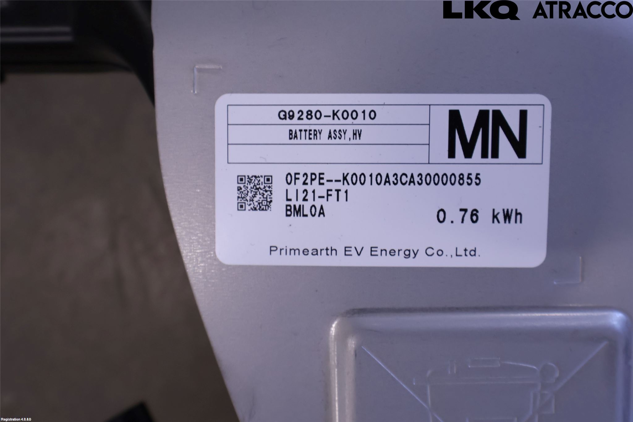 Toyota YARIS XP21 20- Batteri Högspänning