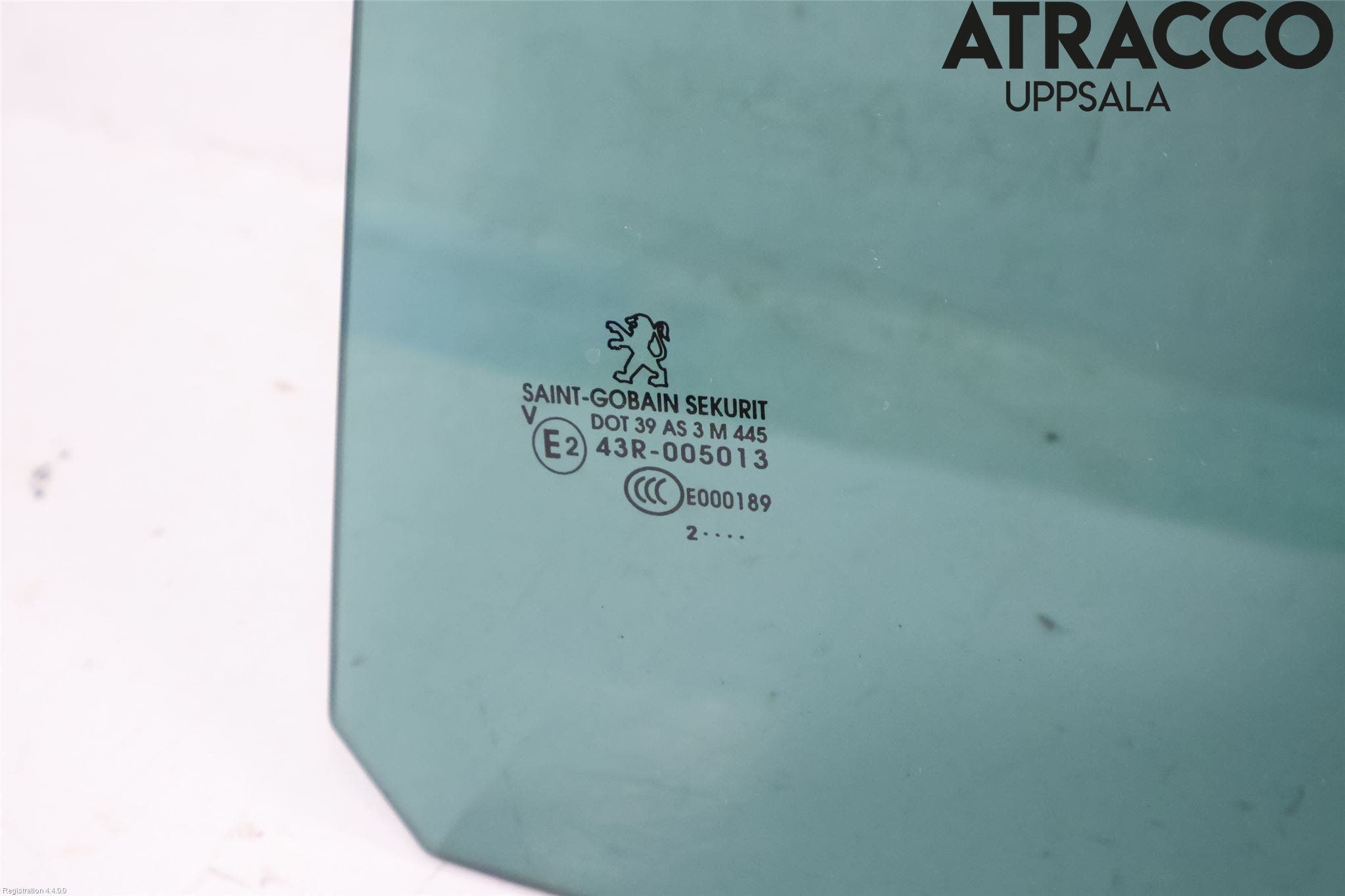 Peugeot 3008 09-16 Dörruta Bak Vänster