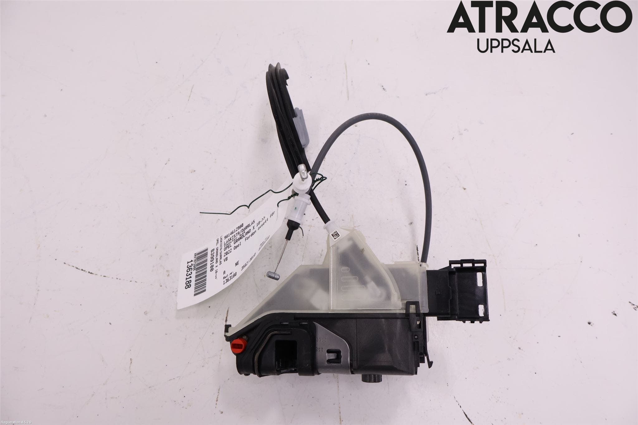 Opel GRANDLAND X 18- Låskista-Dörrlås