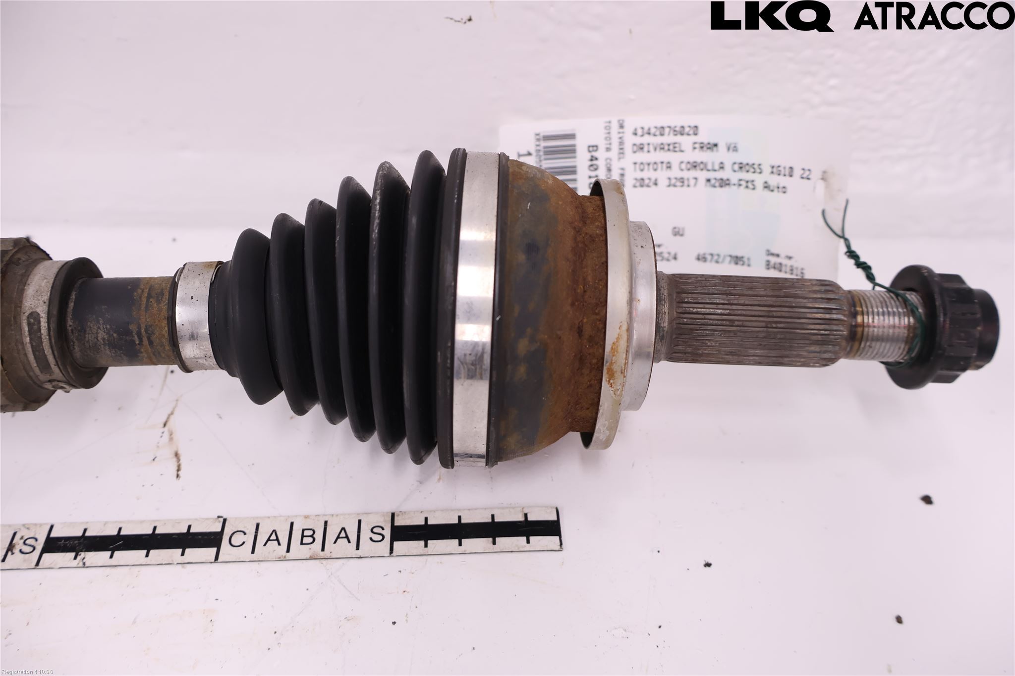 Toyota COROLLA CROSS XG10 22- Drivaxel Fram Vänster