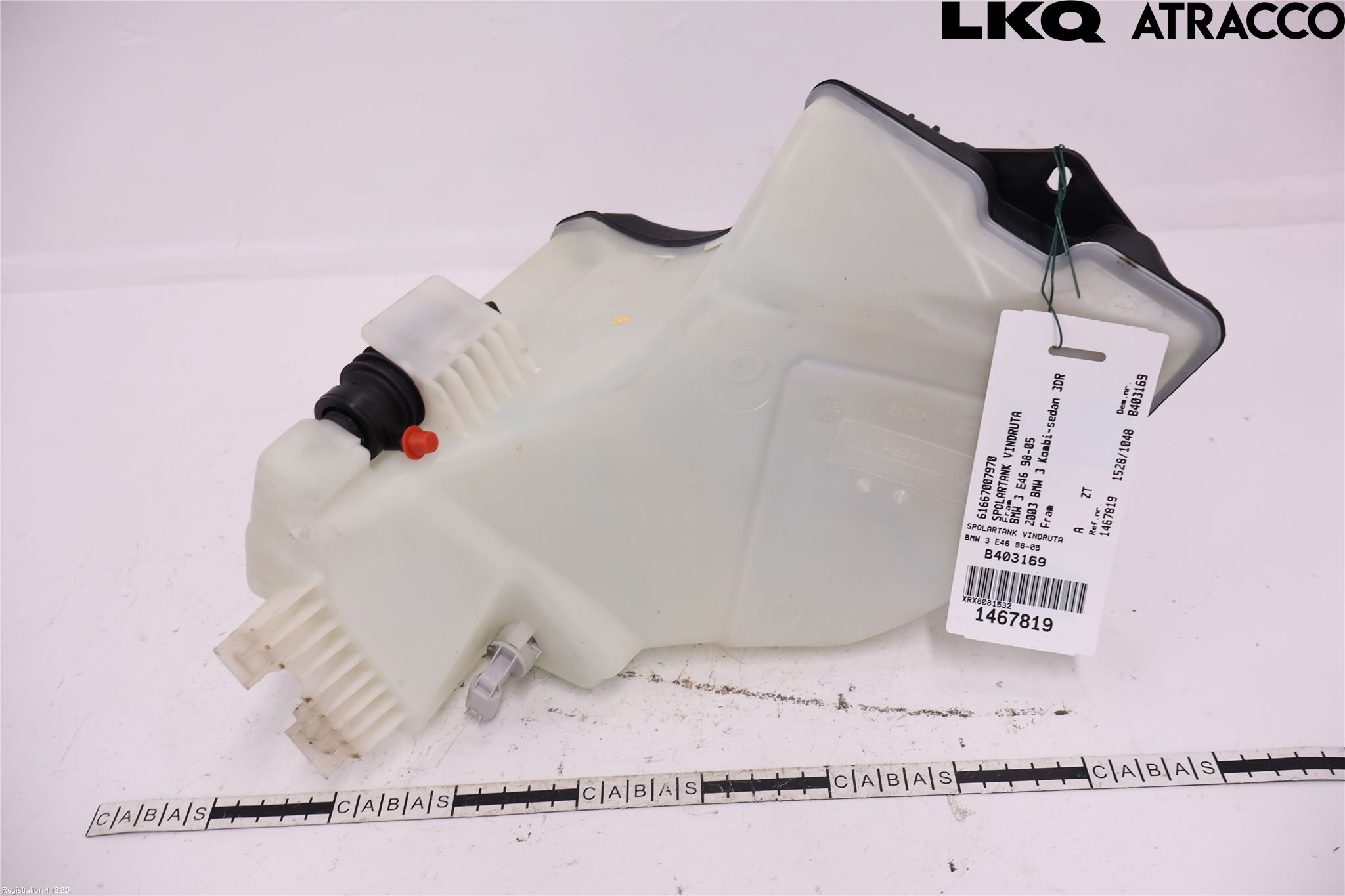 BMW 3 E46      98-05 Spolartank Vindruta