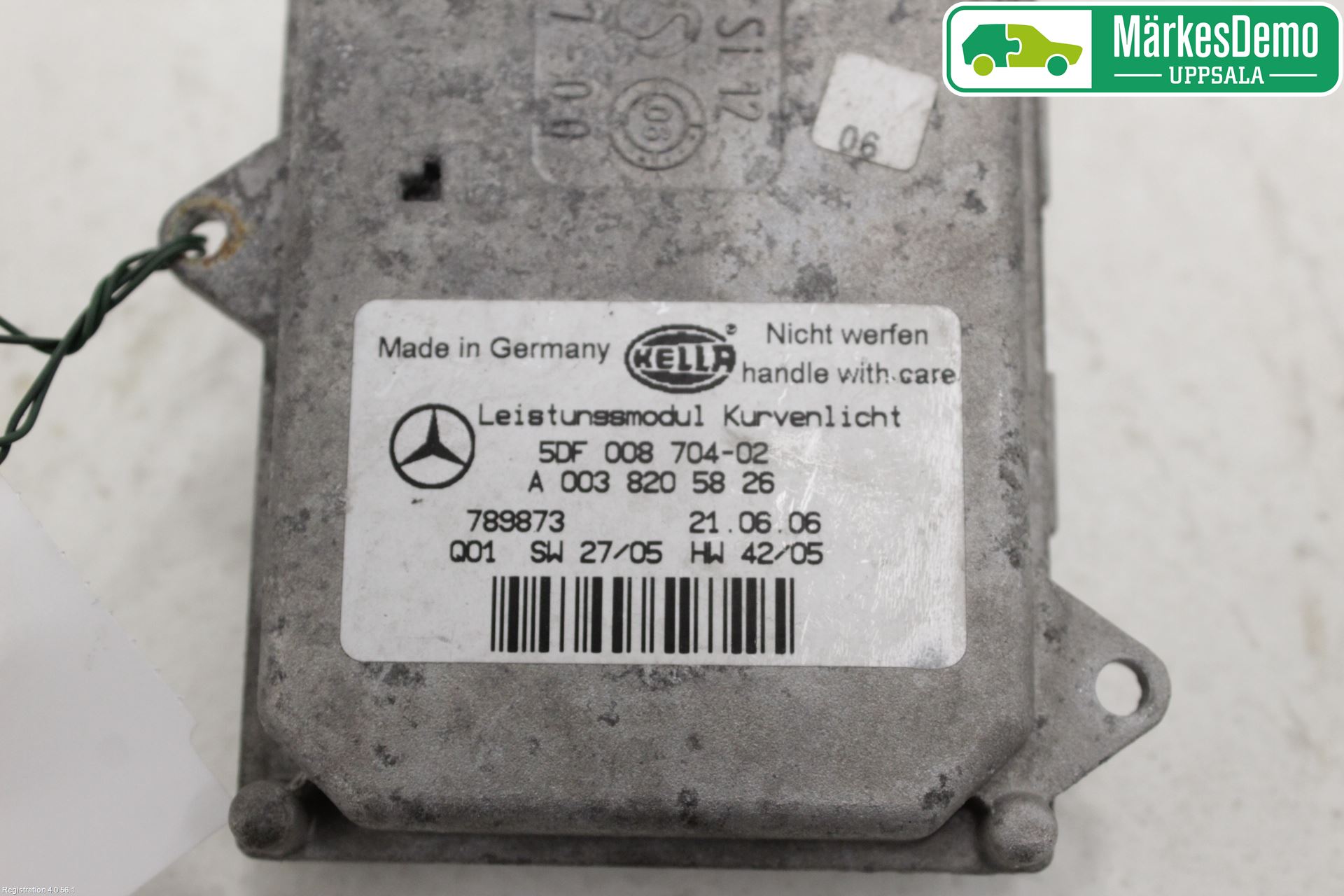 Mercedes-Benz MB GL-KLASS (X164) 06-12 Styrenhet Strålkastare