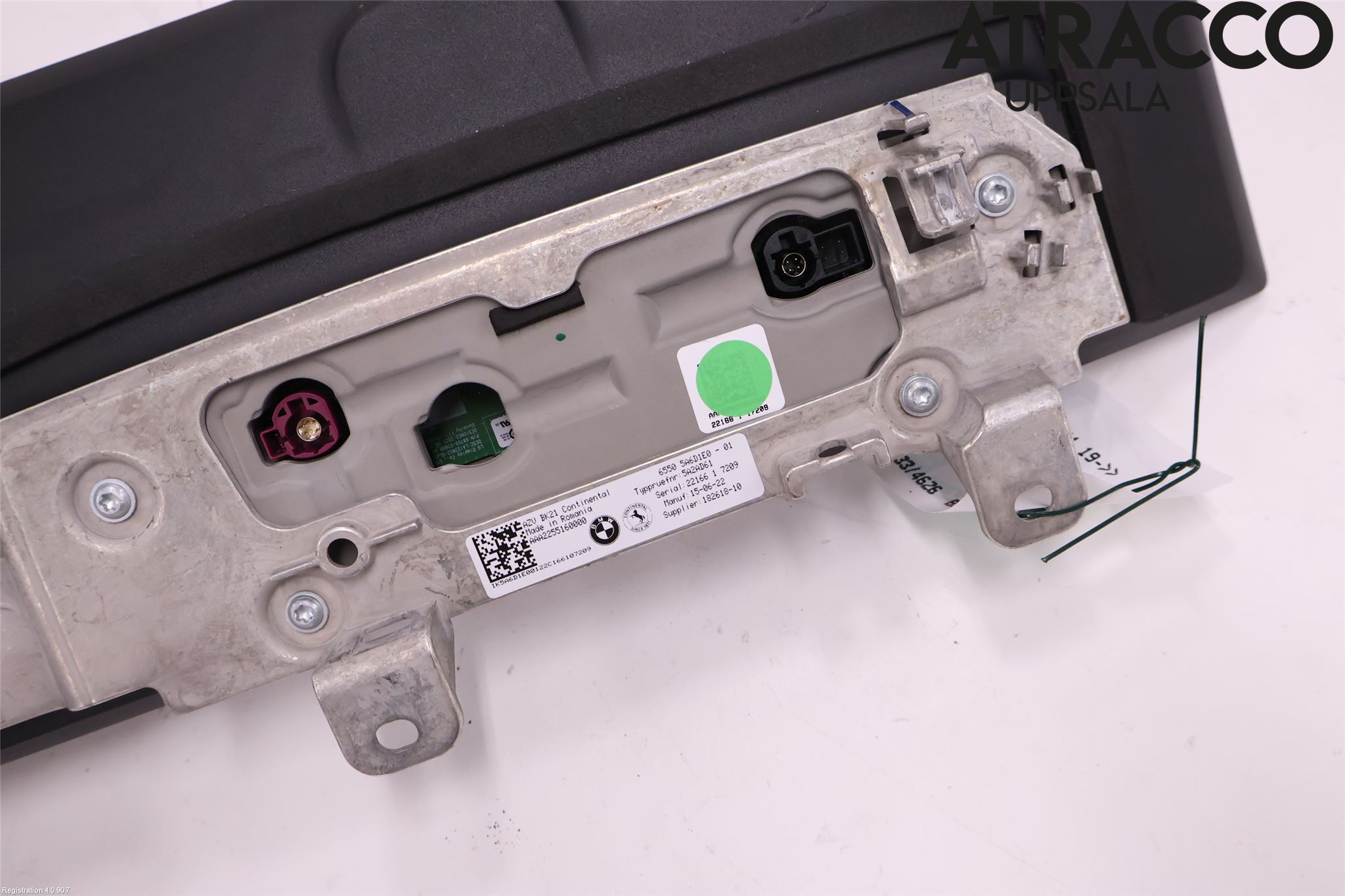 BMW 3 G20/G21/G80/G81 19- Bildskärm