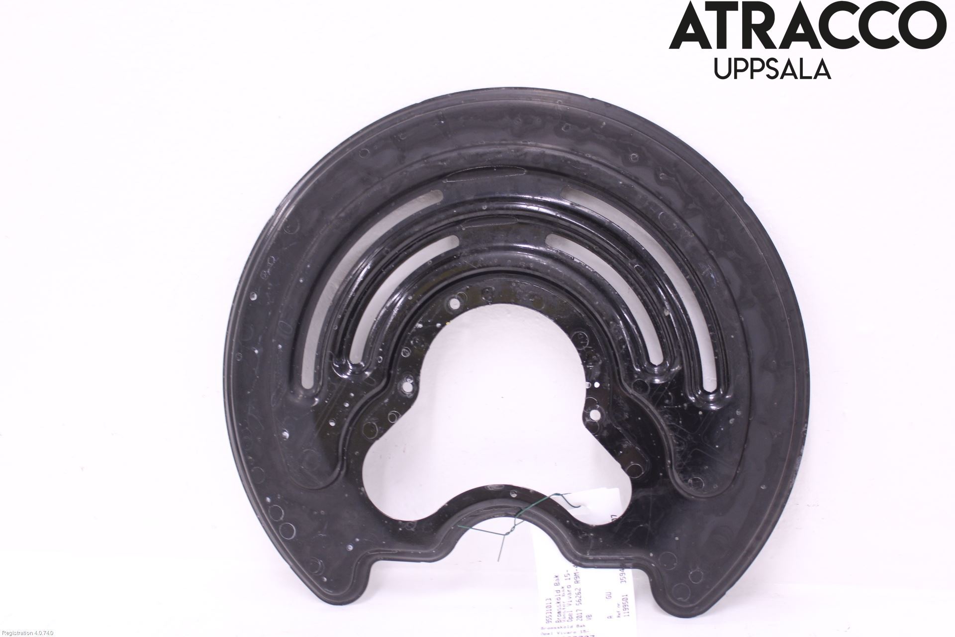 Opel VIVARO 15-19 Bromssköld Bak