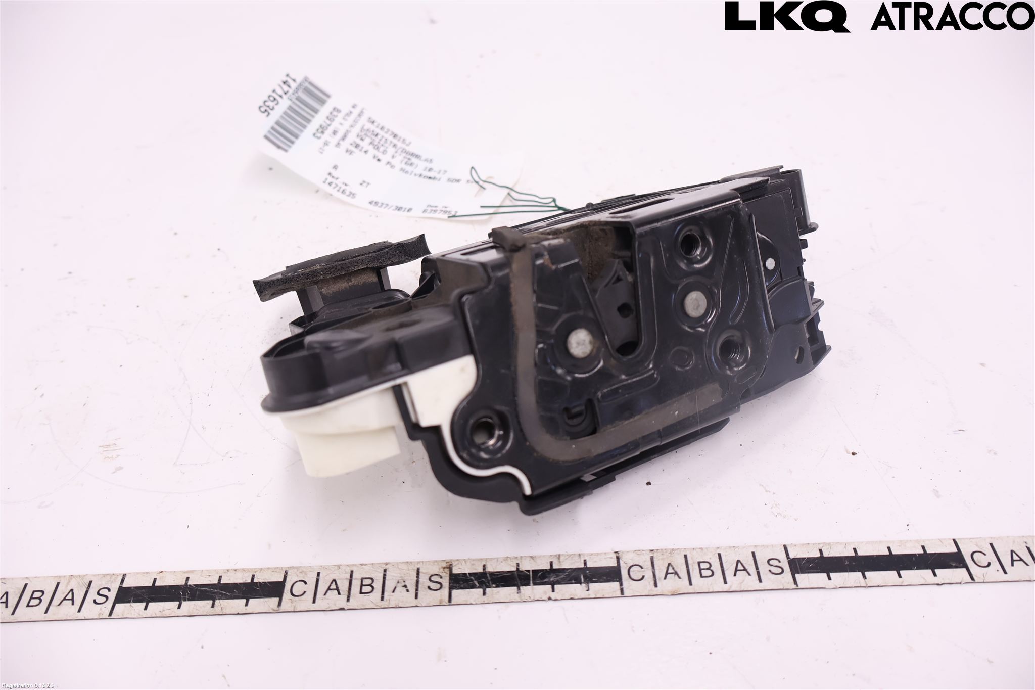 Volkswagen VW POLO 10-17 Låskista-Dörrlås