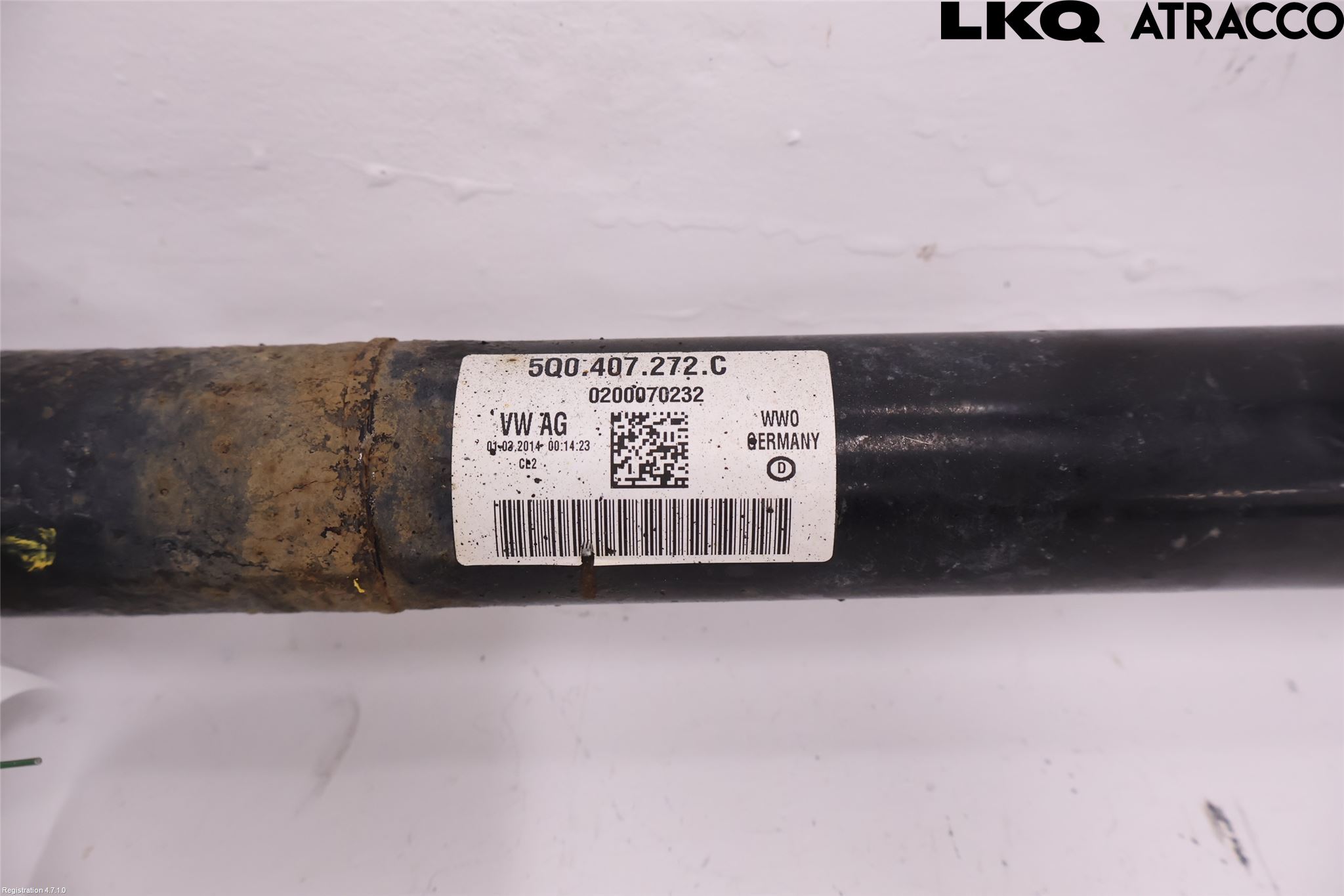 Audi A3/S3 8V 13-20 Drivaxel Fram Höger