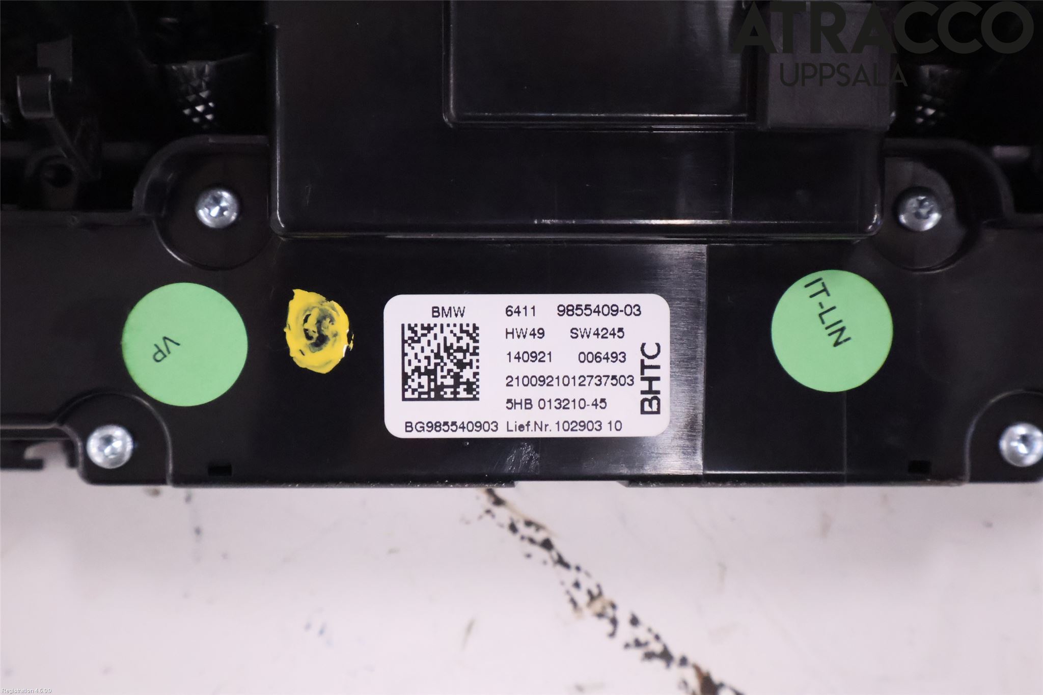 BMW X3 G01 18- Ac Styrenhet Ac Manöveren