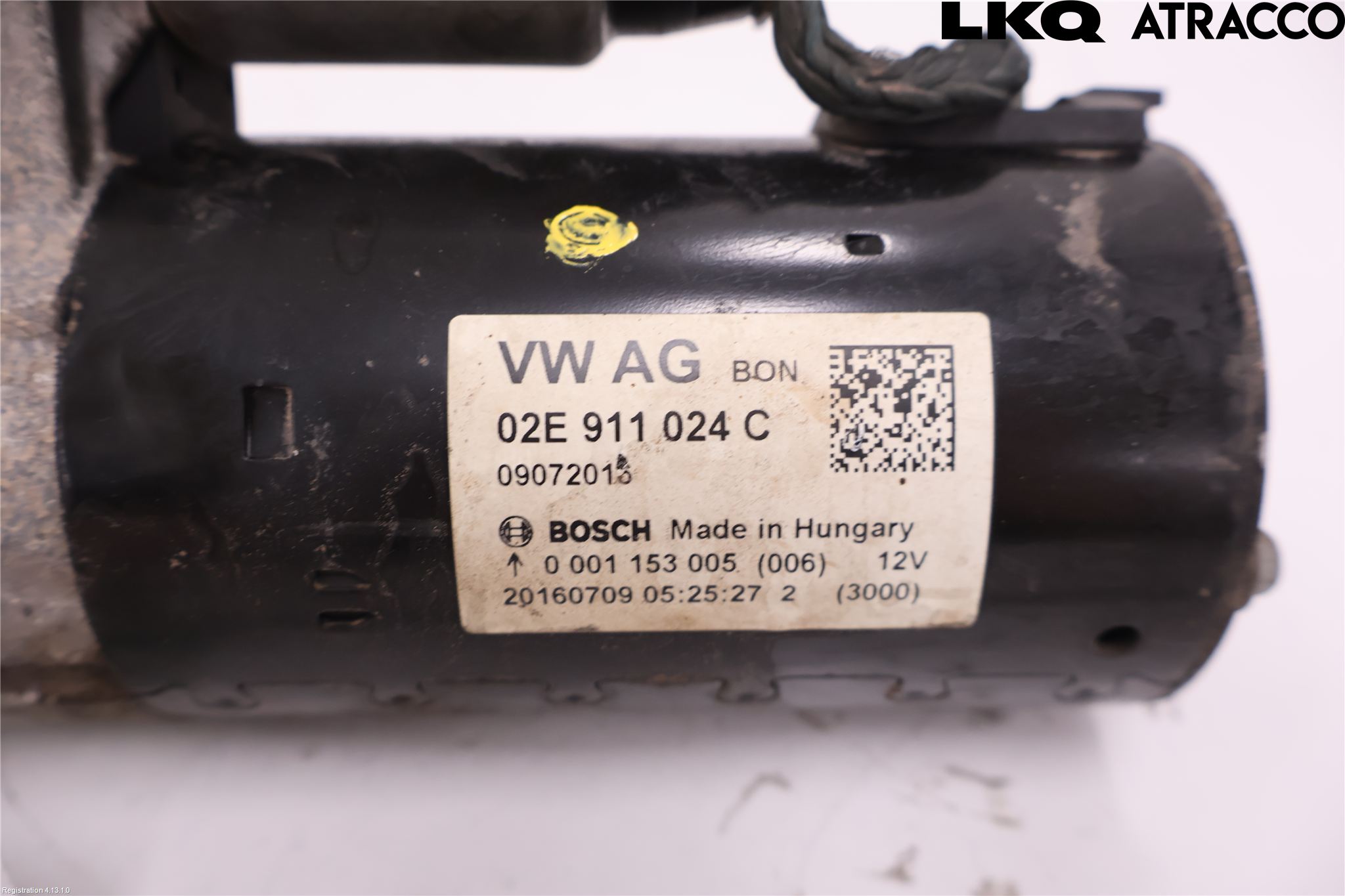 Volkswagen VW CADDY 16-20 Startmotor Diesel