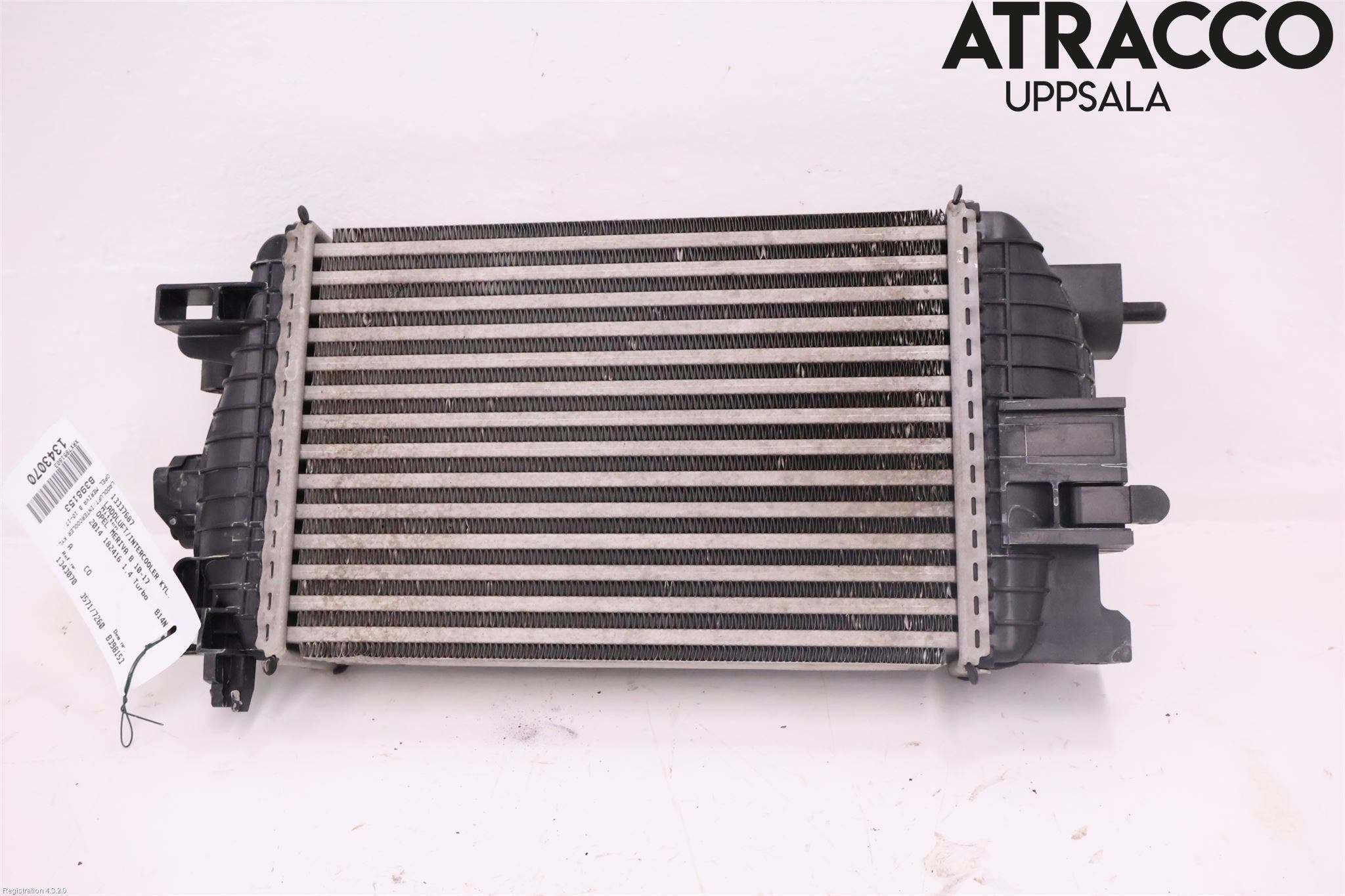 Opel MERIVA B 10-17 Laddluft-Intercooler Kyl