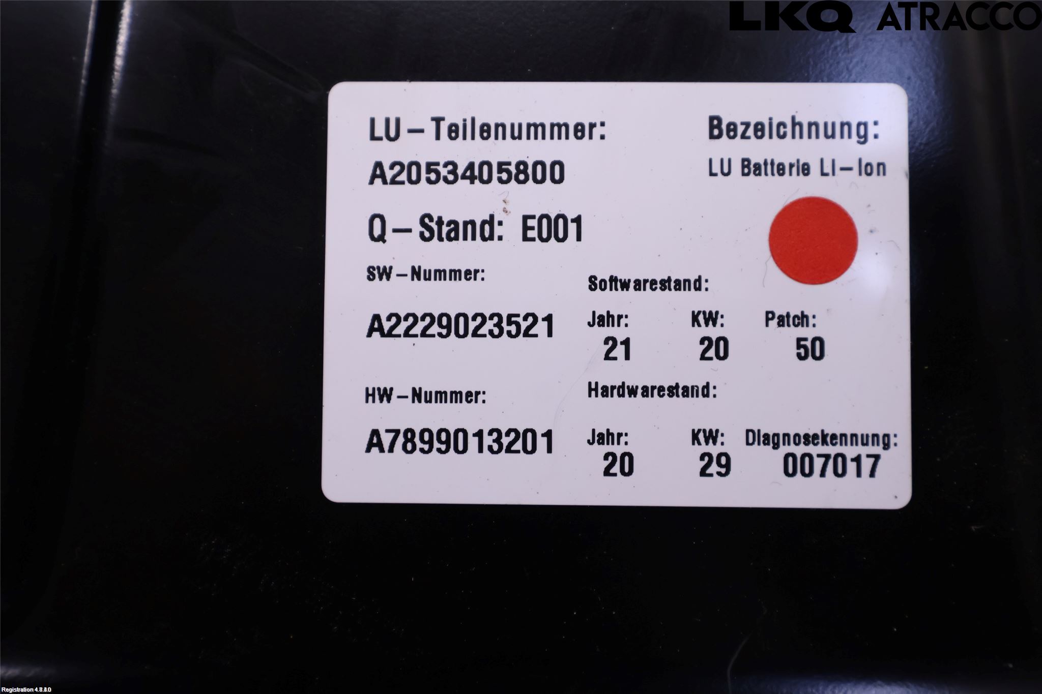Mercedes-Benz MB E-KLASS (W213) 16-23 Batteri Högspänning