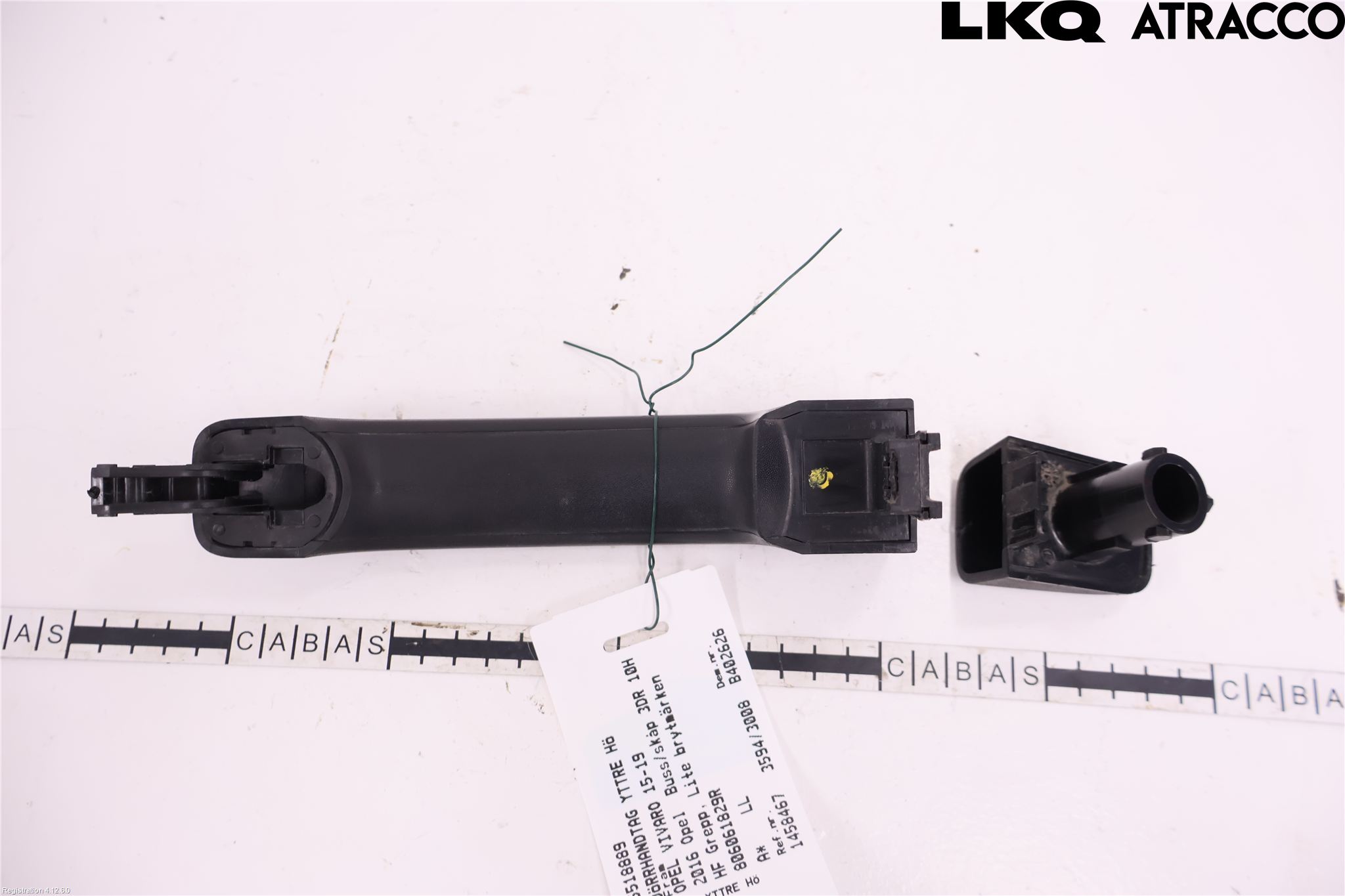 Opel VIVARO 15-19 Dörrhandtag Yttre Hö