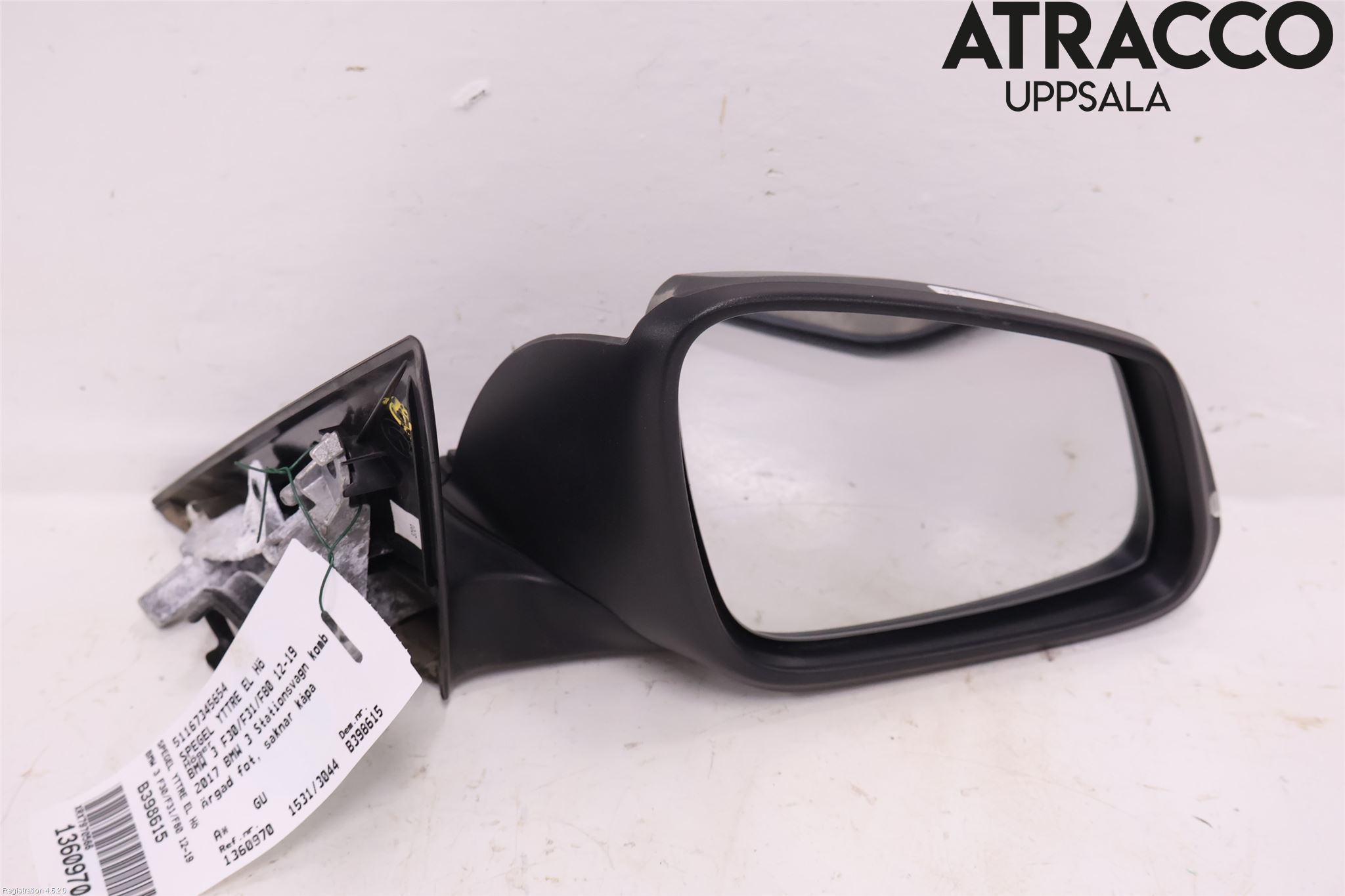 BMW 3 F30/F31/F80 12-19 Spegel Yttre El Hö
