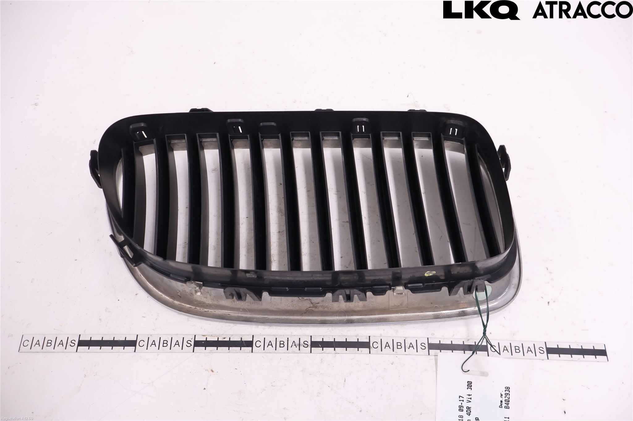 BMW 5 F10/F11/F18 09-17 Grilldel Vänster