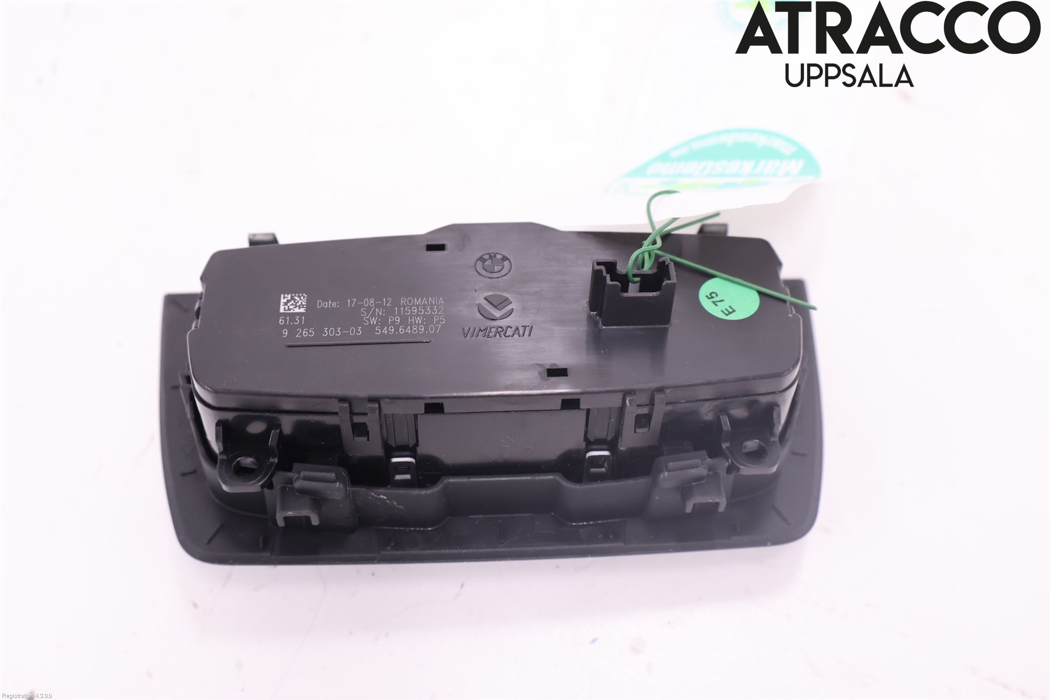 BMW 3 F30/F31/F80 12-19 Strömställare Ljus