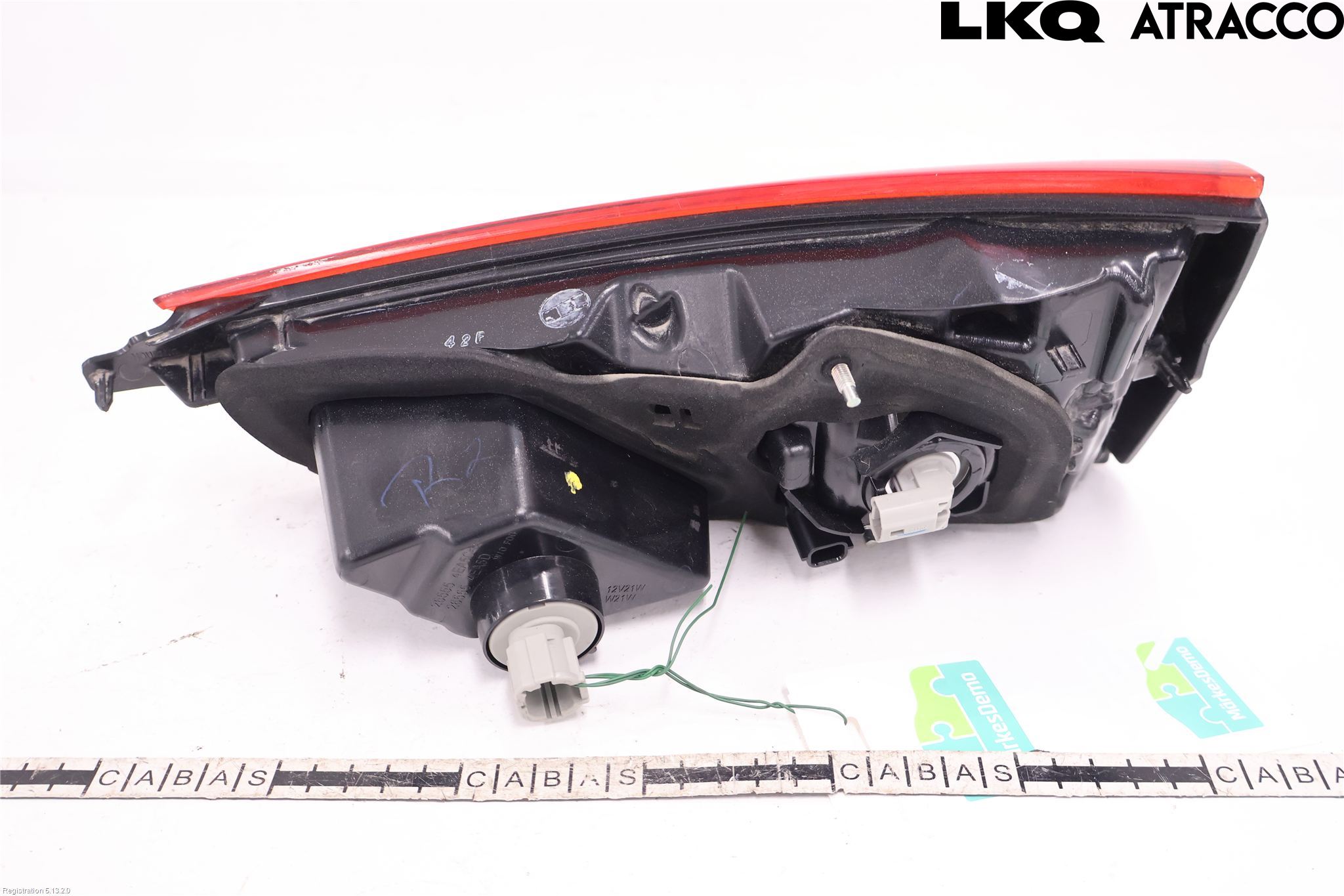 Nissan QASHQAI 14-17 Bakljus Lucka Vä