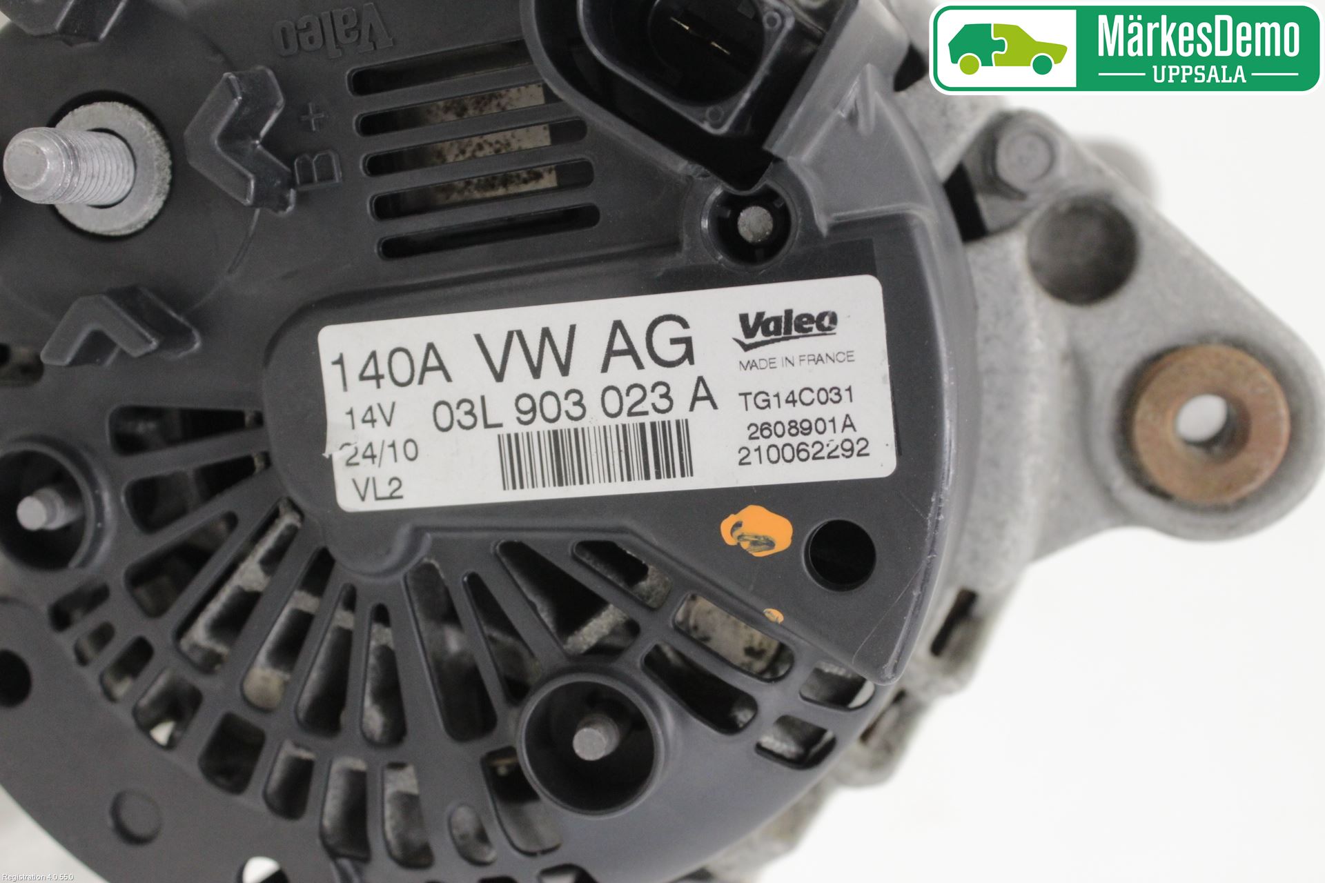Volkswagen VW GOLF VI 09-13 Generator