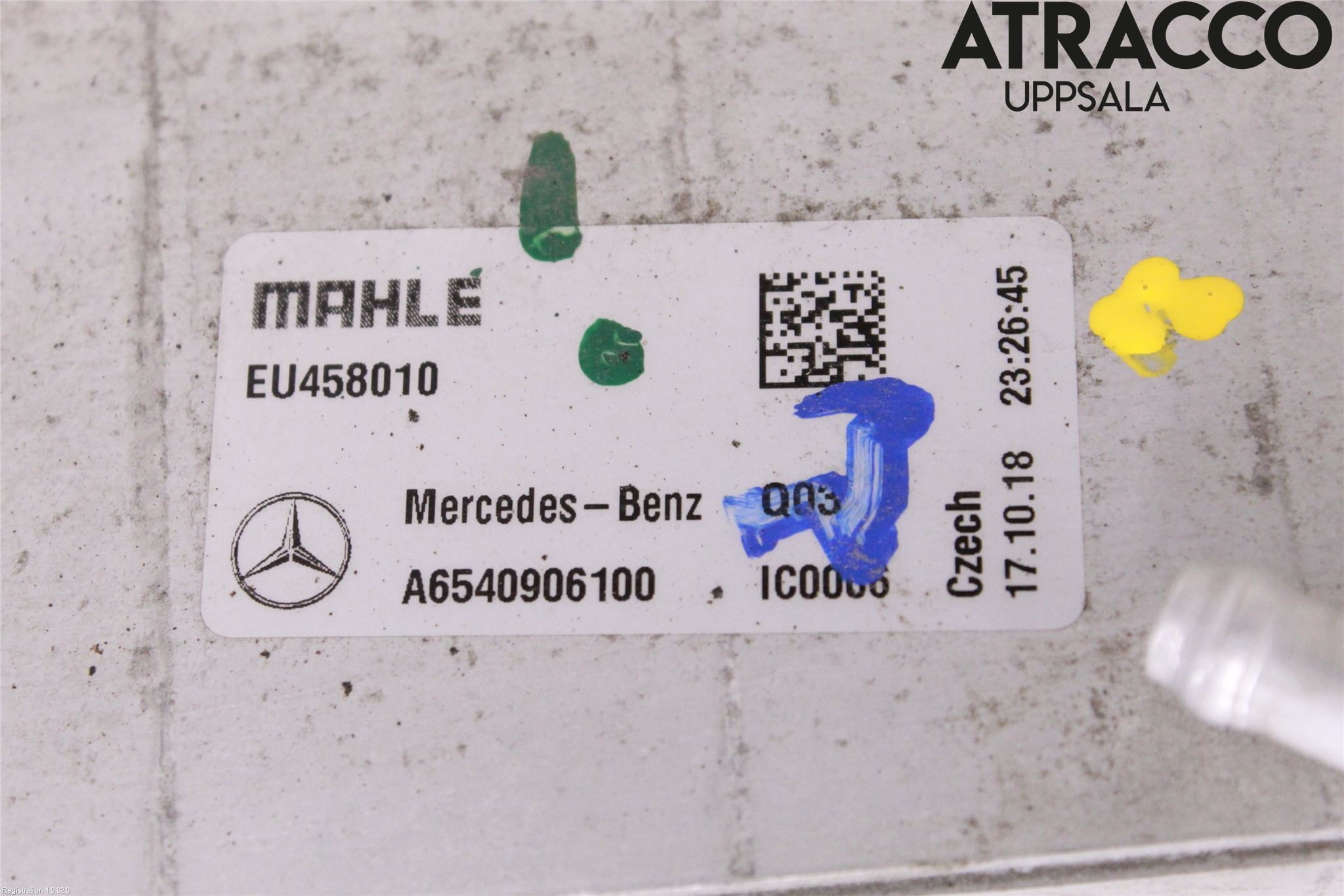 Mercedes-Benz MB C-KLASS (W205) 14-21 Laddluft-Intercooler Kyl