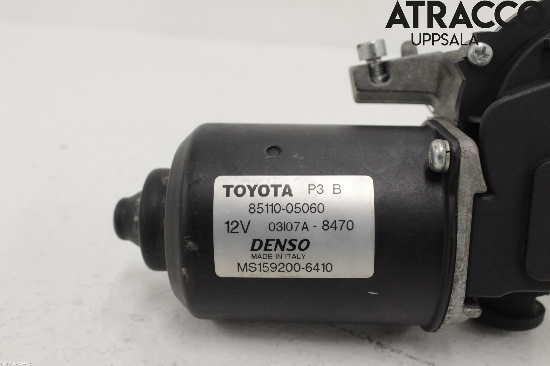 Toyota AVENSIS 07-08 Torkarmotor Vindruta