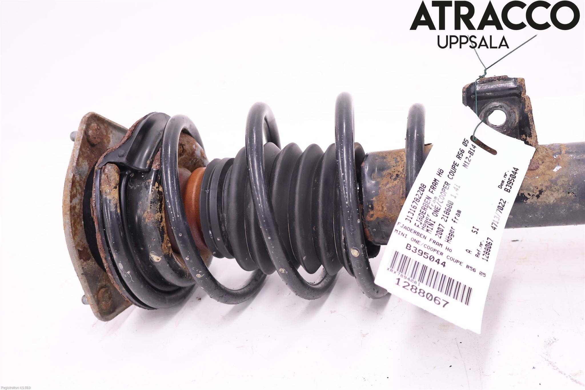 Mini COUPE R56 05-14 Fjäderben Fram Höger