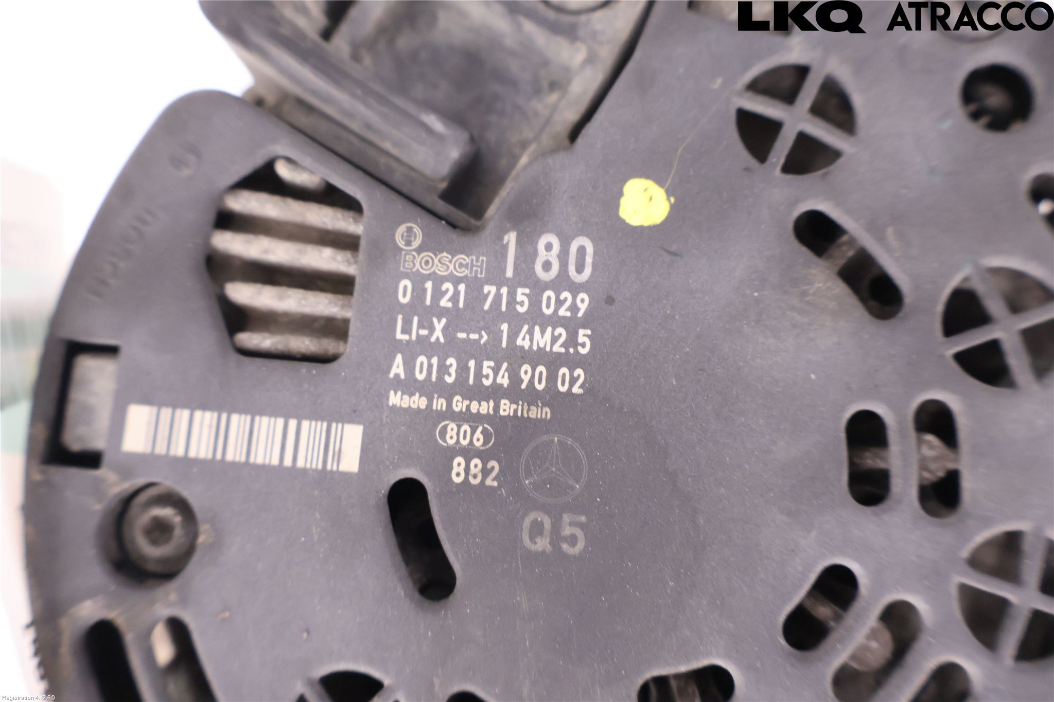 Mercedes-Benz MB C-KLASS (W204) 07-15 Generator