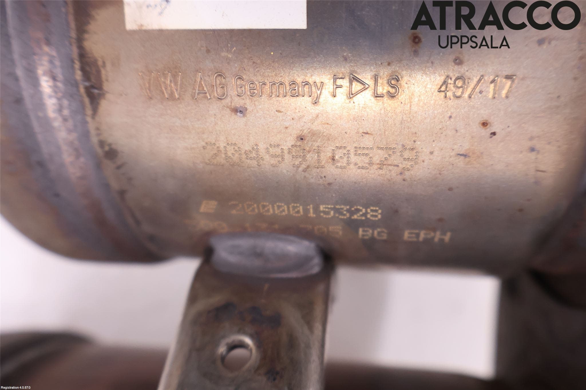 Volkswagen VW T-ROC 18- Avgas Partikelfilter